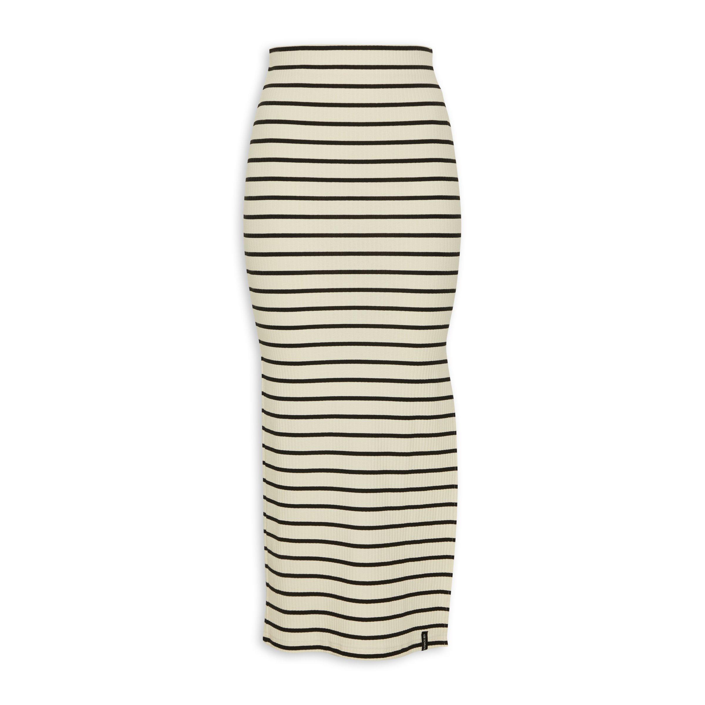 Stripe Column Skirt (3123398) | OUTBACK RED