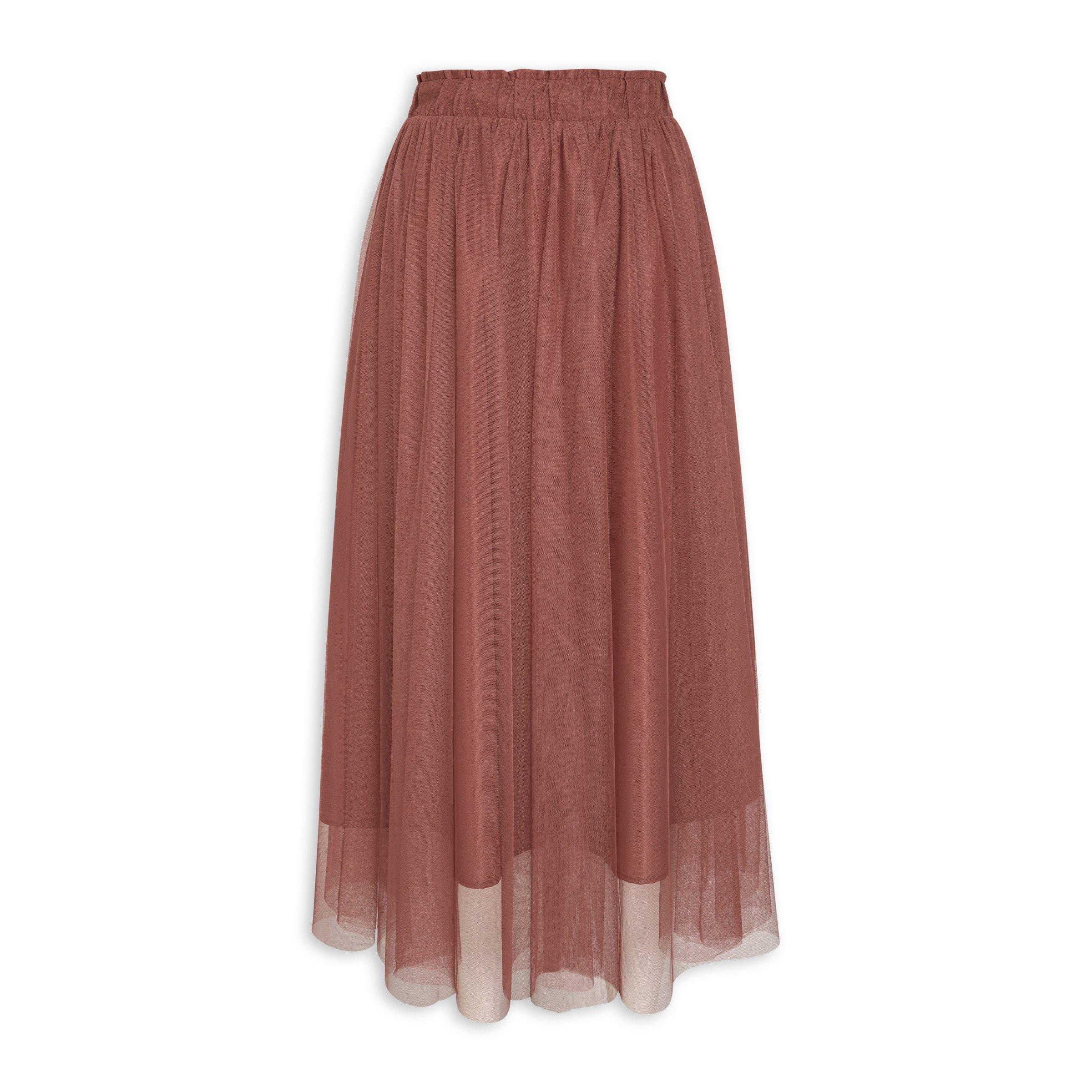 Rust Full Skirt (3123726) | LTD Woman
