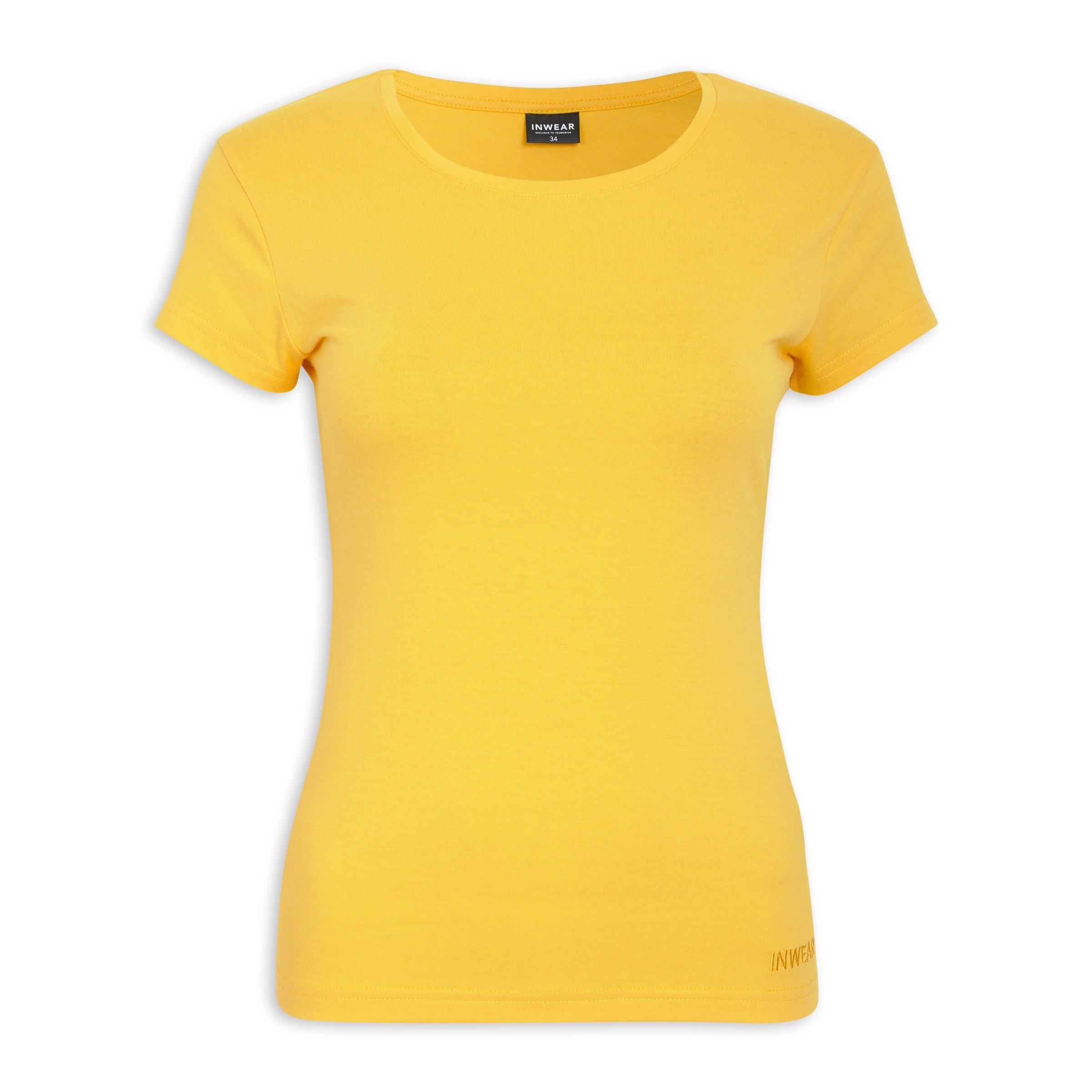 Yellow T-shirt (3124077) | Inwear