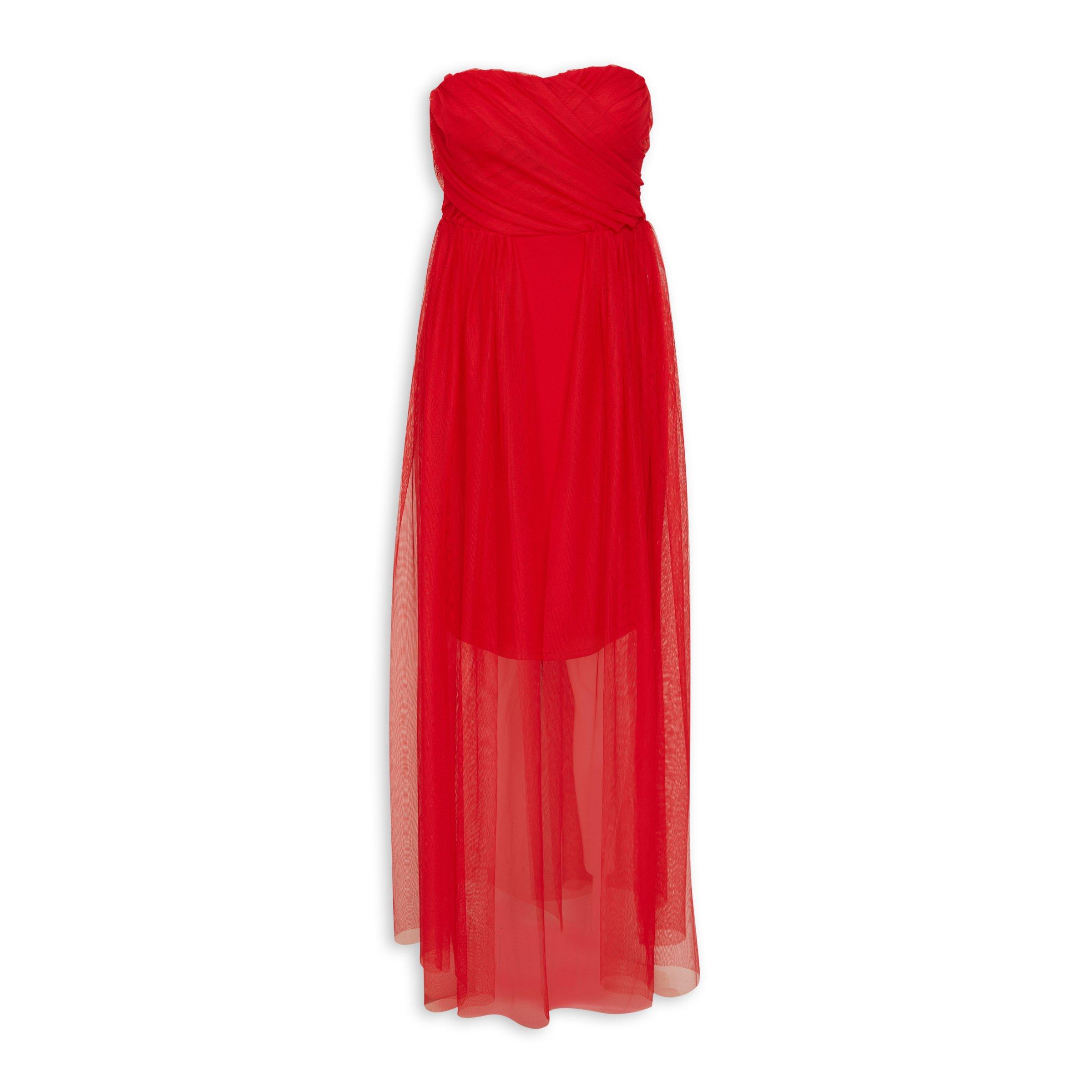 Red Bodycon Sleeveless Dress (3124318) | Truworths