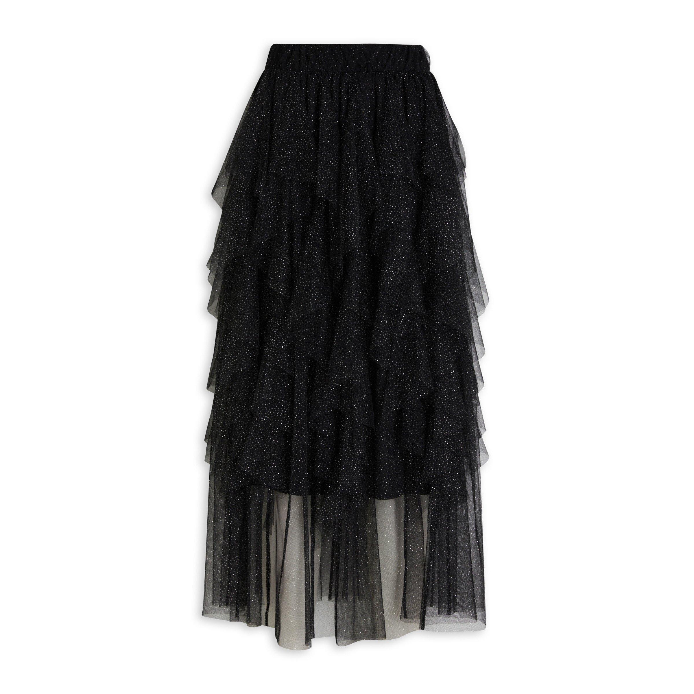Black Tiered Skirt (3124349) | Truworths