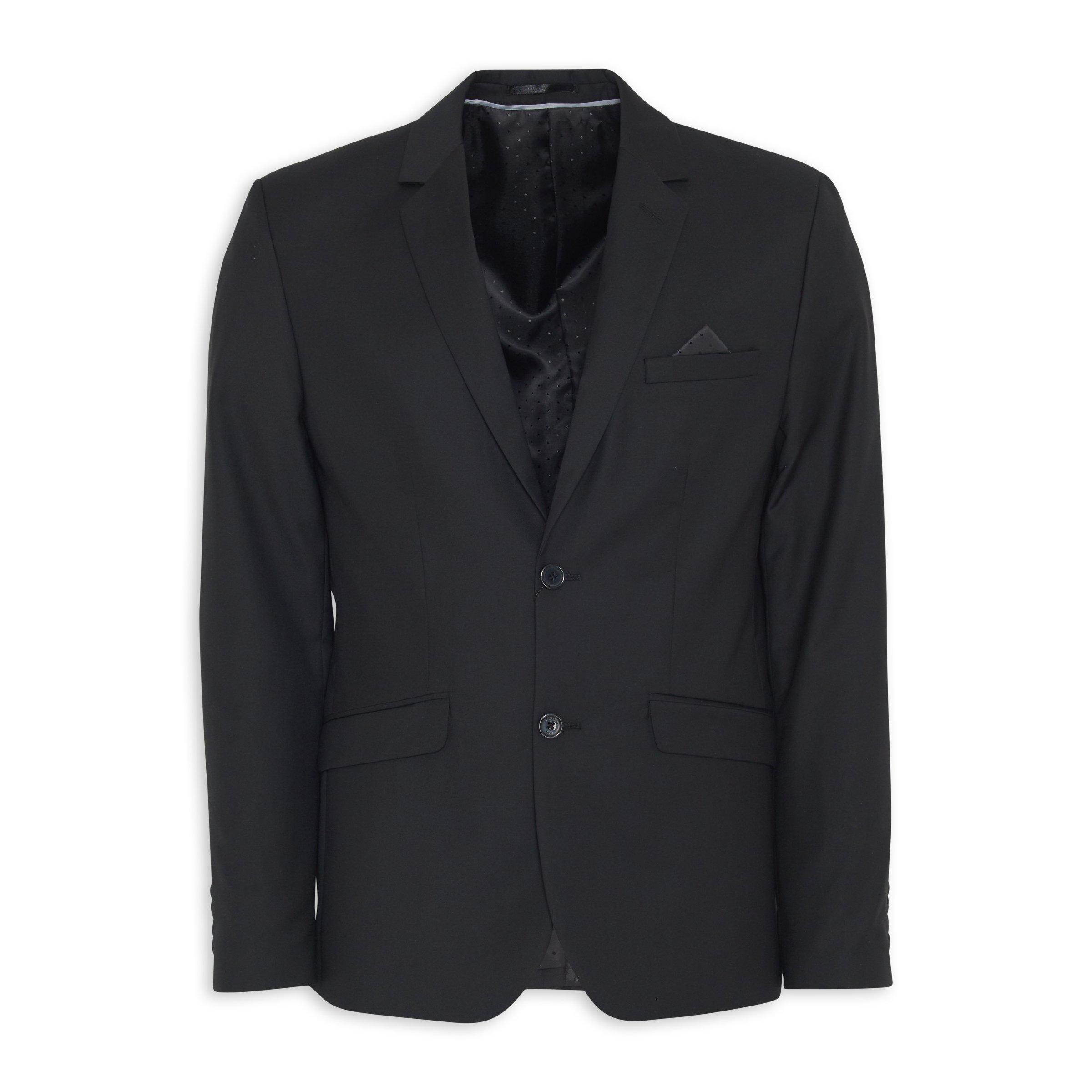 Black Co-ord Blazer (3124371) | Truworths Man