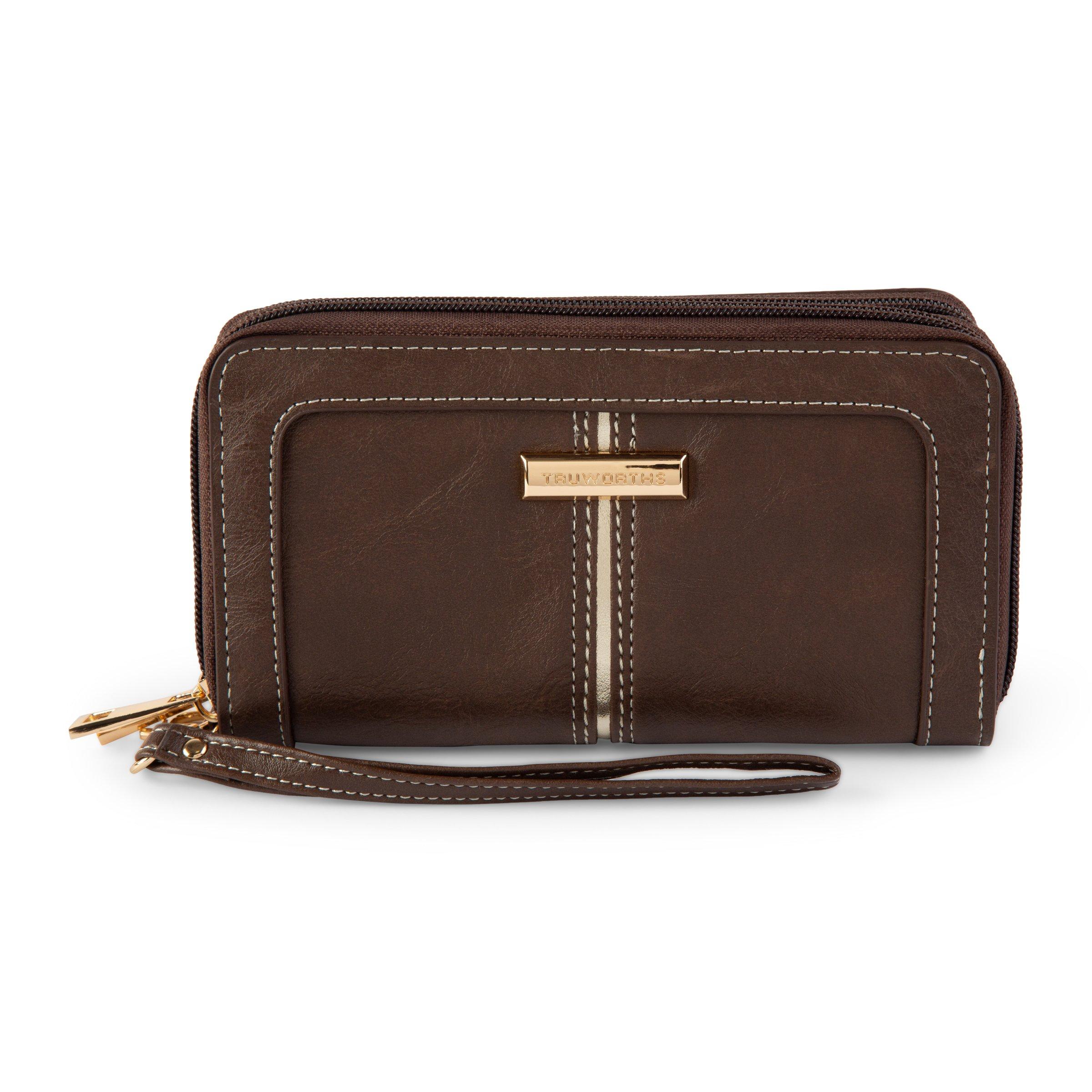 Brown Zip Around Purse (3124374) | Truworths