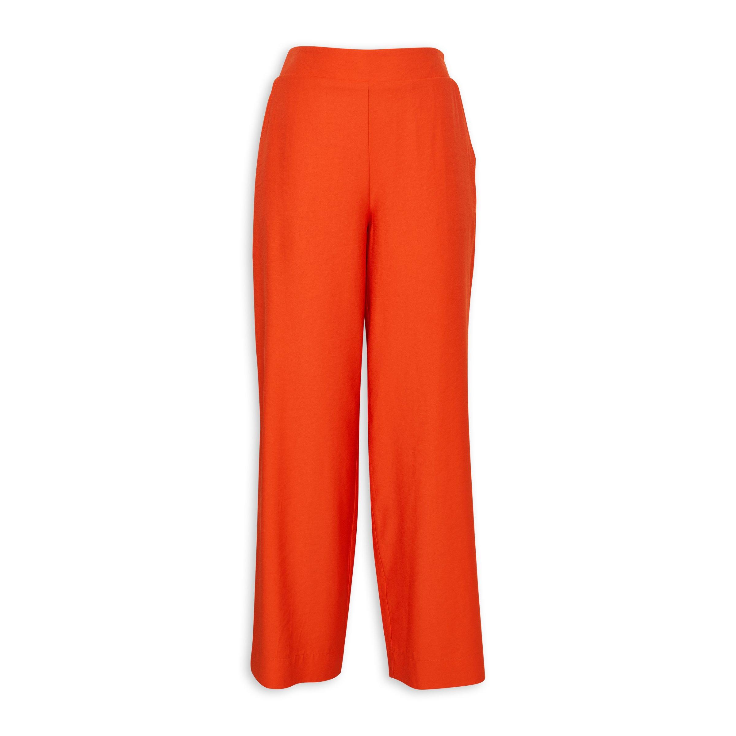 Orange Wide Leg Pants (3124409) | Daniel Hechter