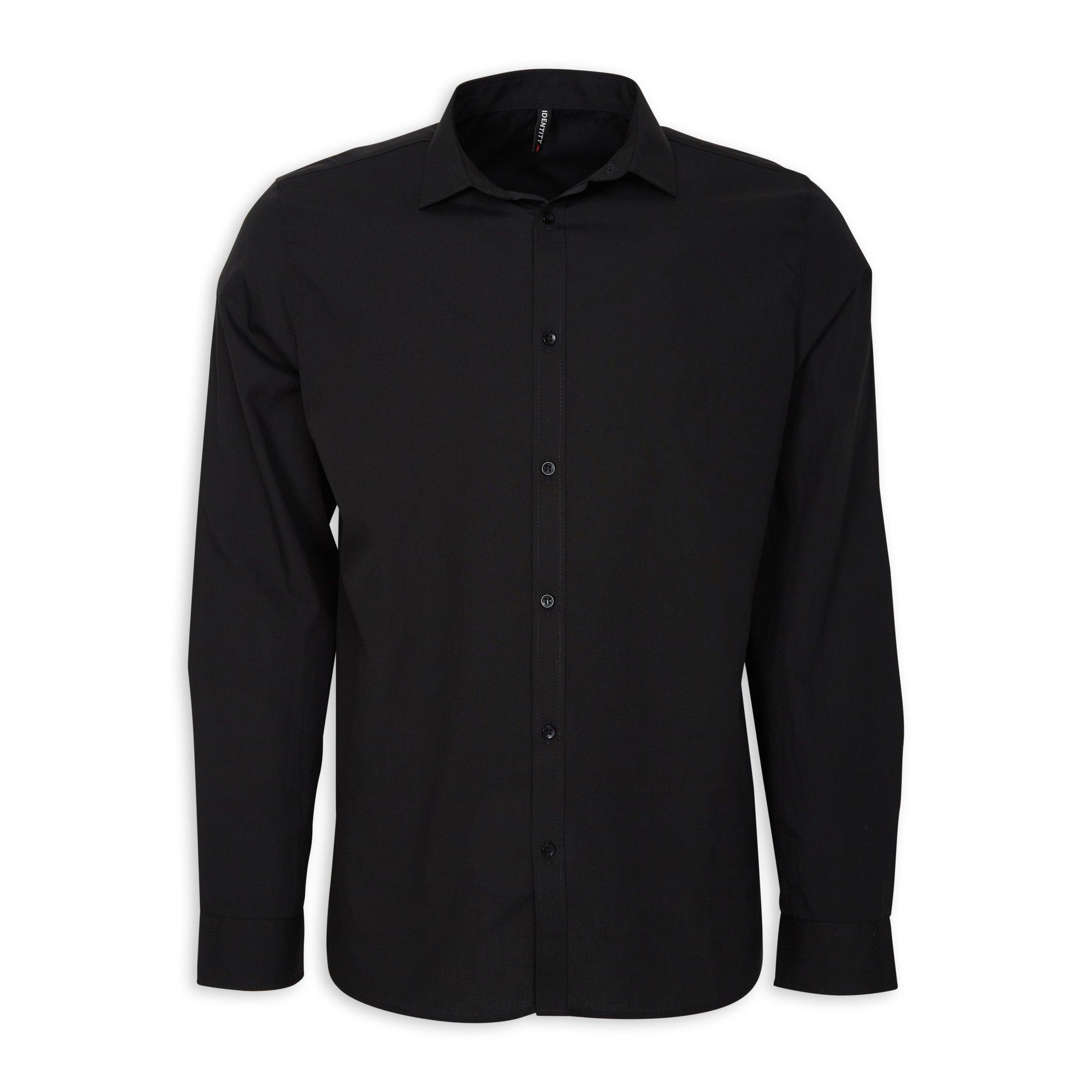 Black Relaxed Shirt (3124514) | Identity