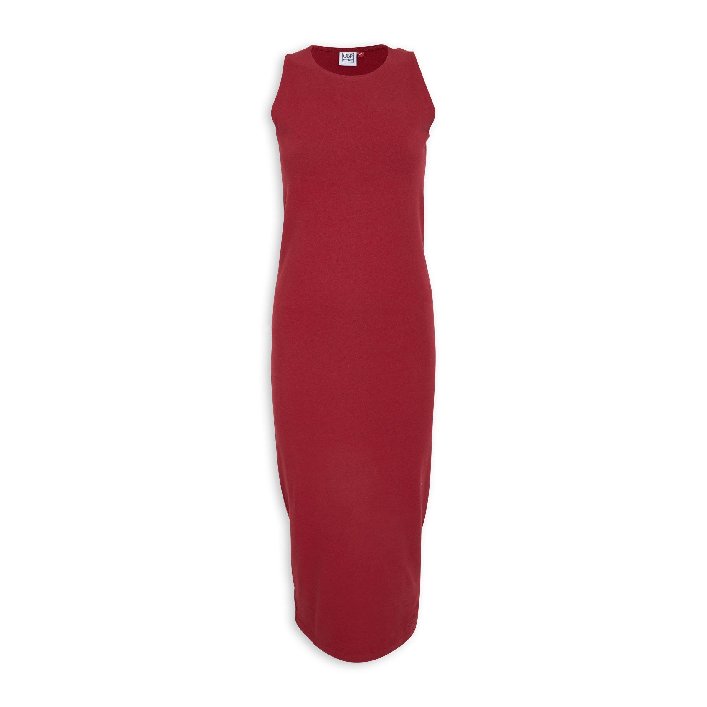 Red Sleeveless Bodycon Dress (3124744) | OUTBACK RED Sport