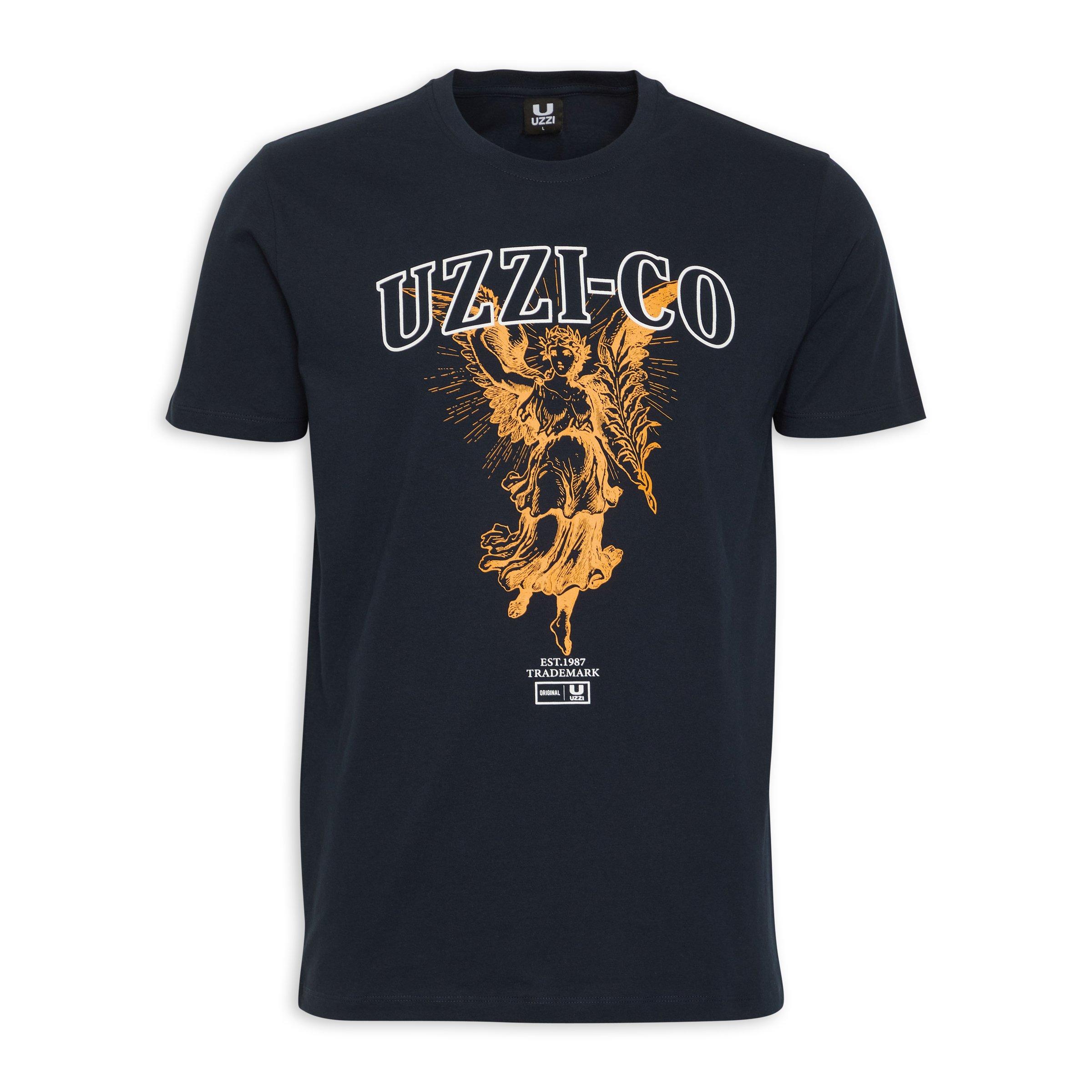 Navy Graphic T-shirt (3125037) | UZZI