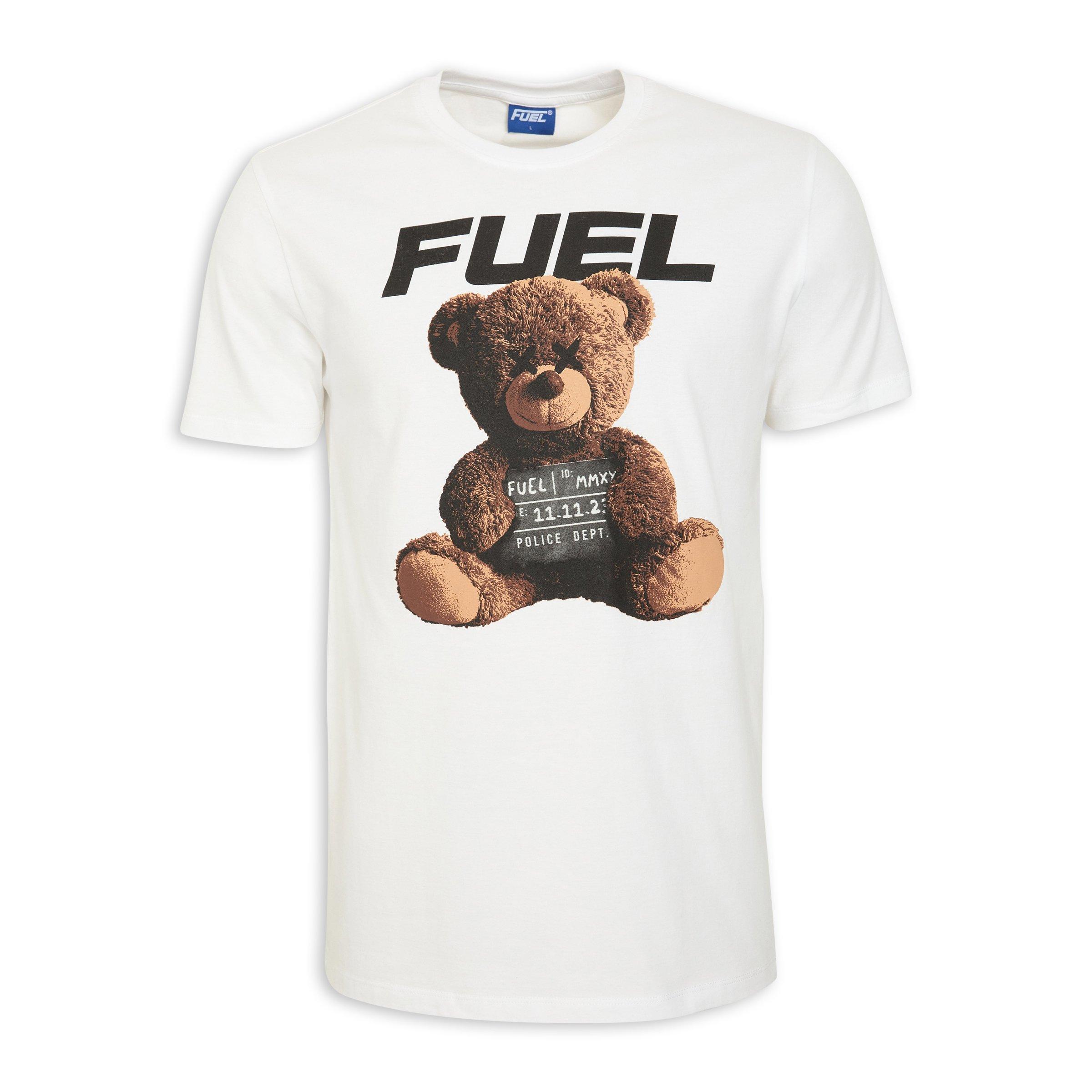White Graphic T-shirt (3125067) | Fuel
