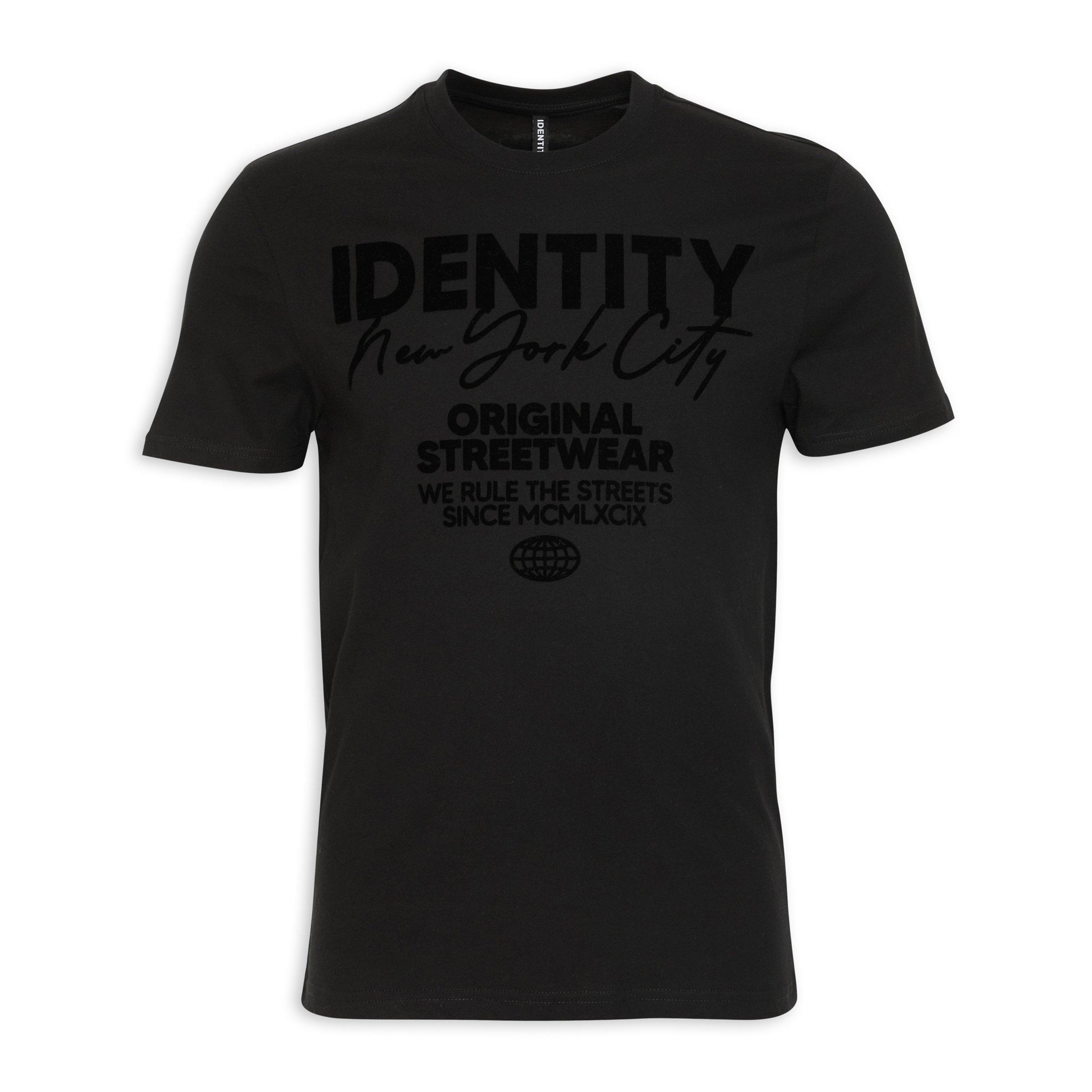 Black Graphic T-shirt (3125245) | Identity