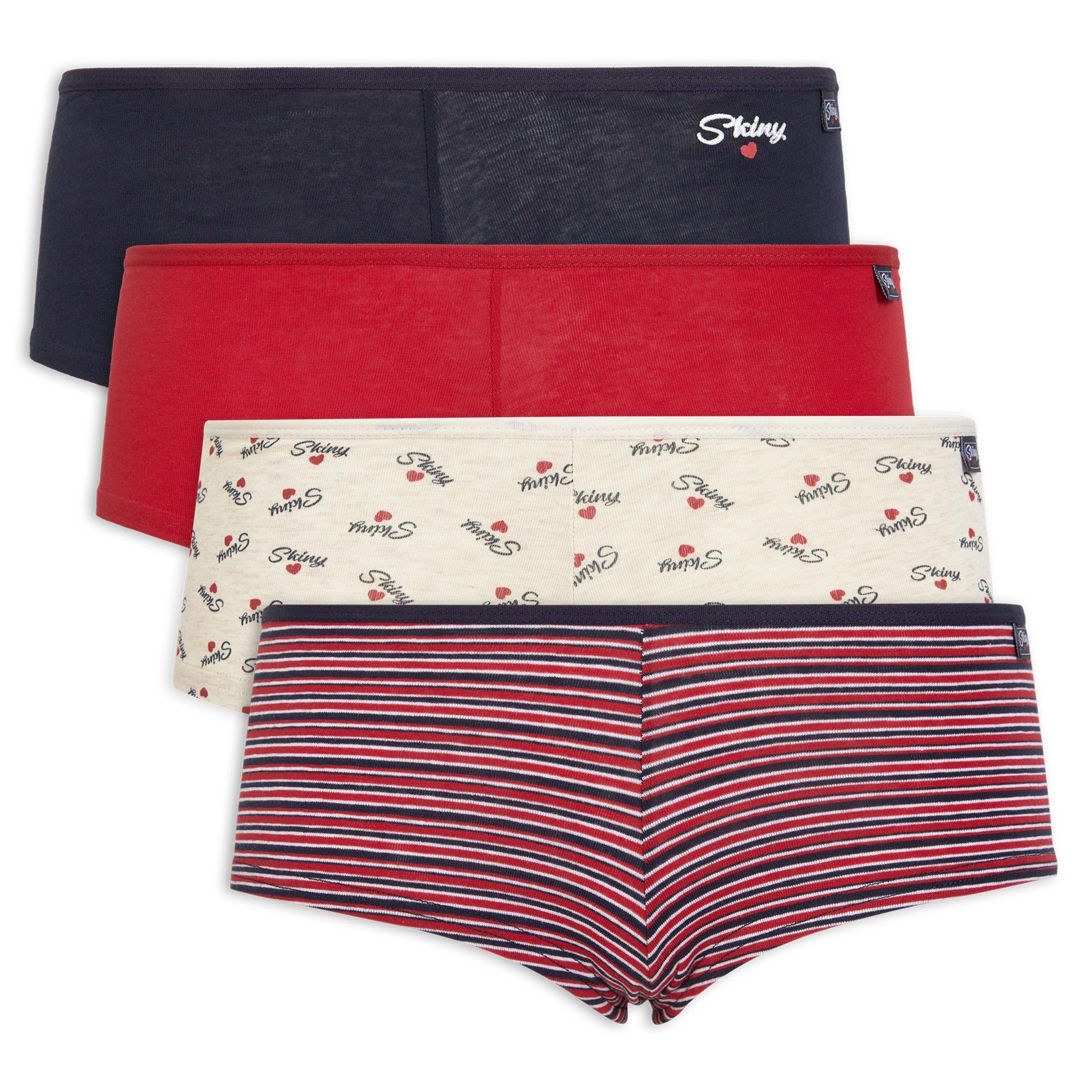 4-pack Boxer Panties (3125620) | Skiny