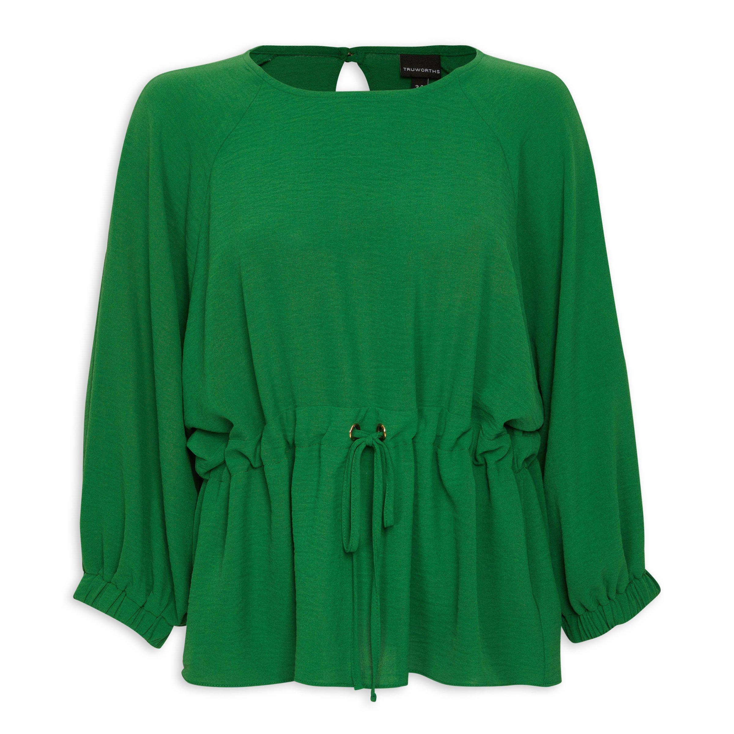 Emerald Green Shell Top (3125789) Truworths