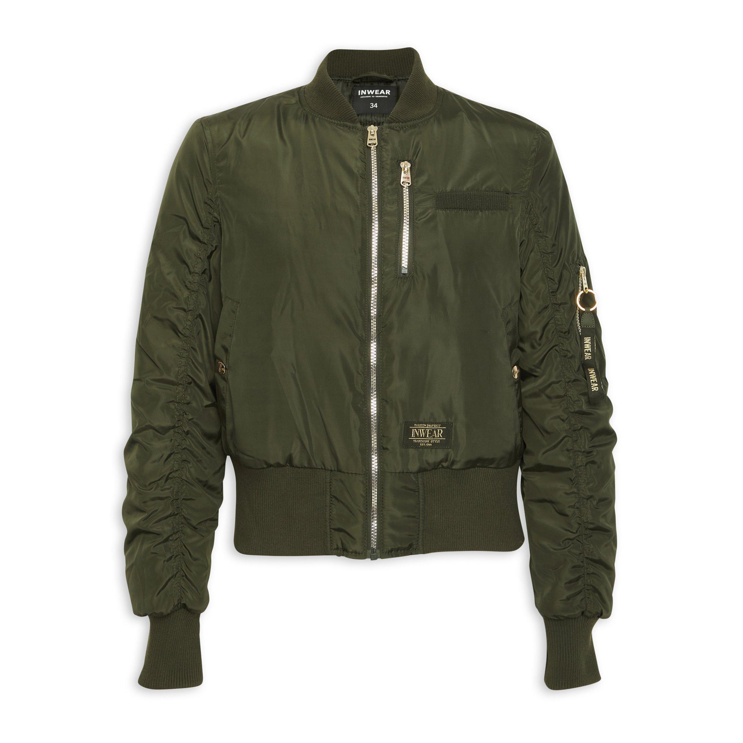 Green Bomber Jacket (3126005) | Inwear