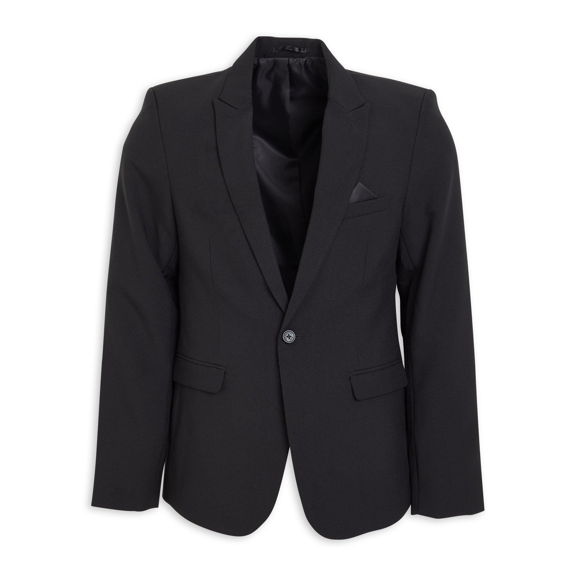 Black Slim Blazer (3126216) | Truworths Man