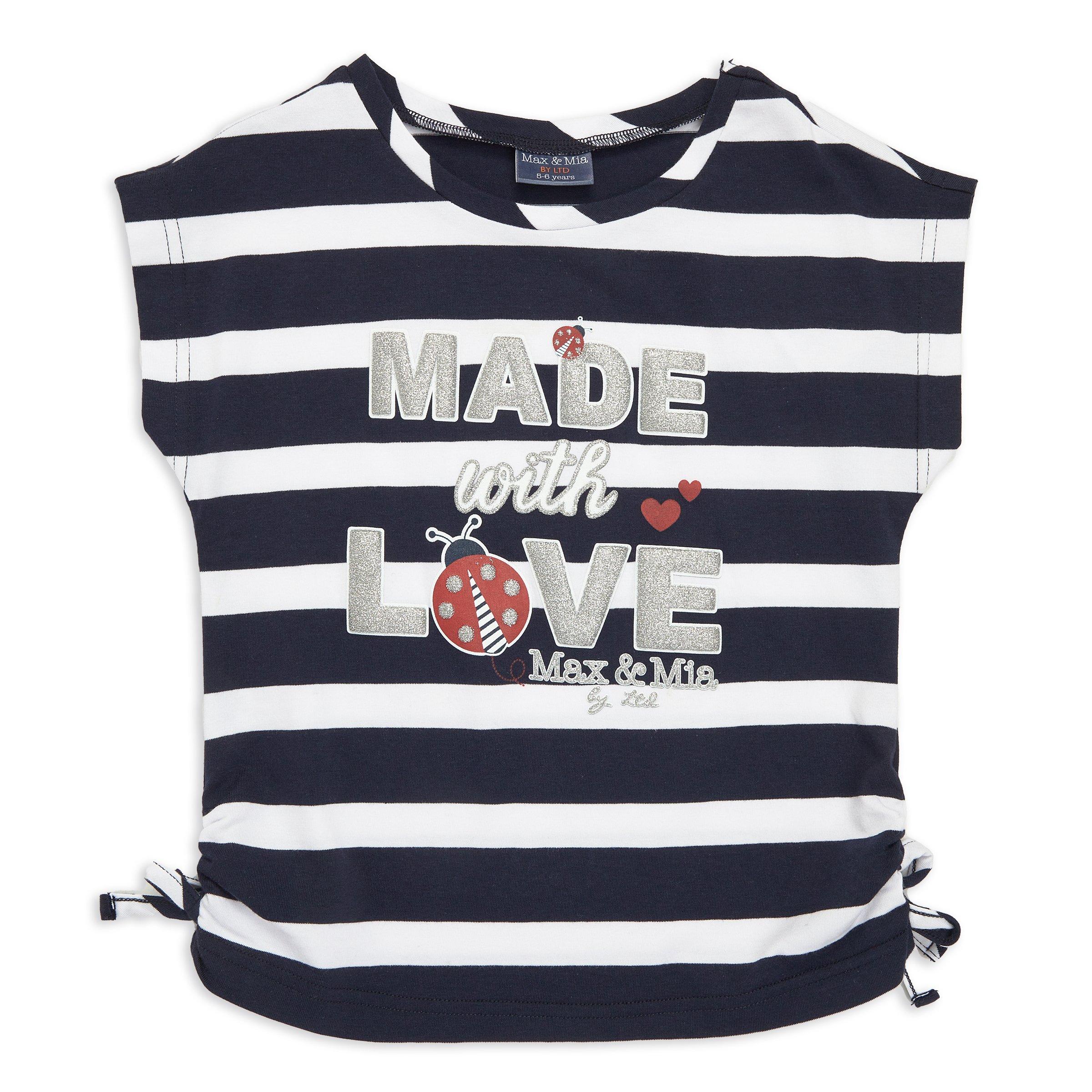 Kid Girl Stripe T-shirt (3126350) | Max & Mia