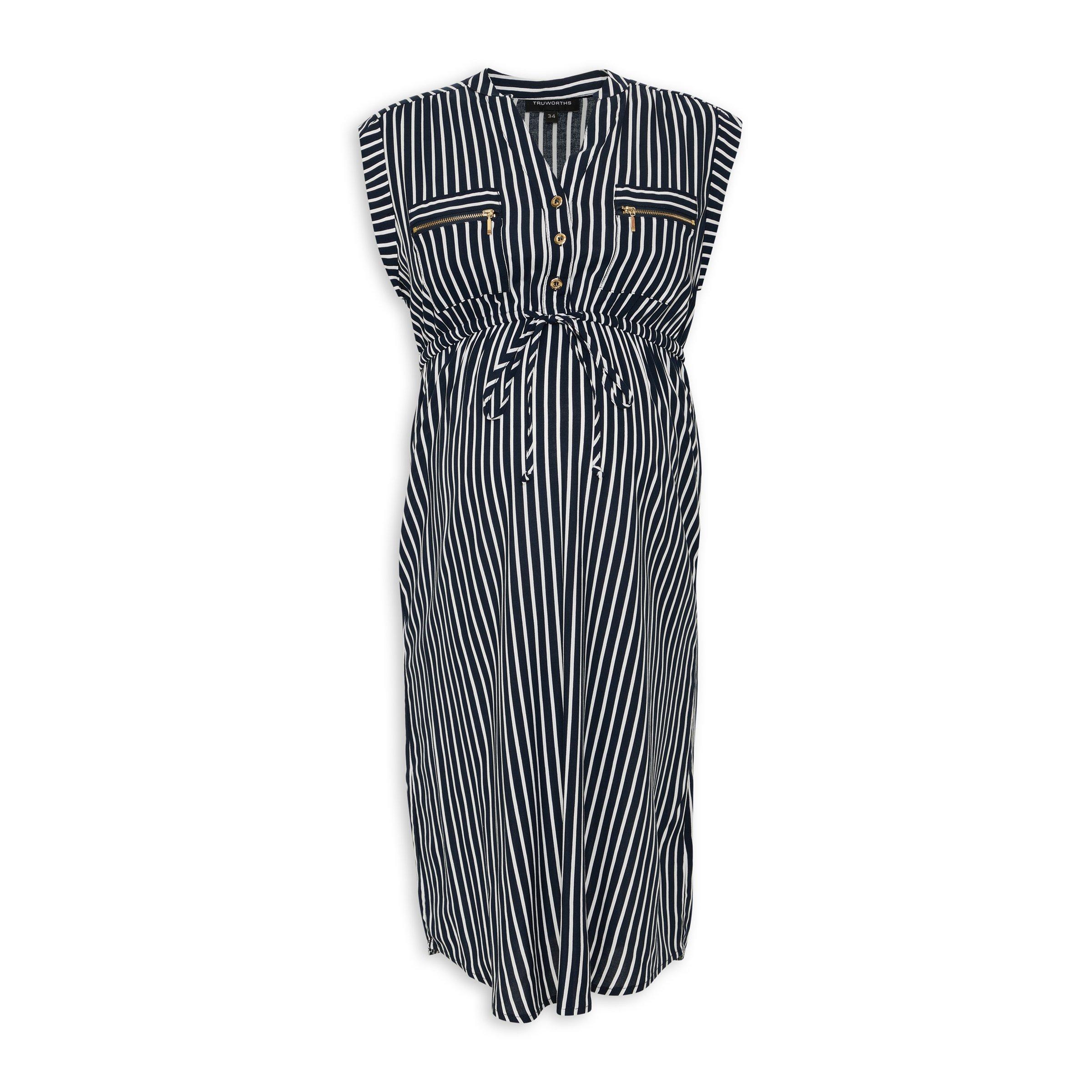 Stripe Maternity Shirt Dress (3126372) | Truworths