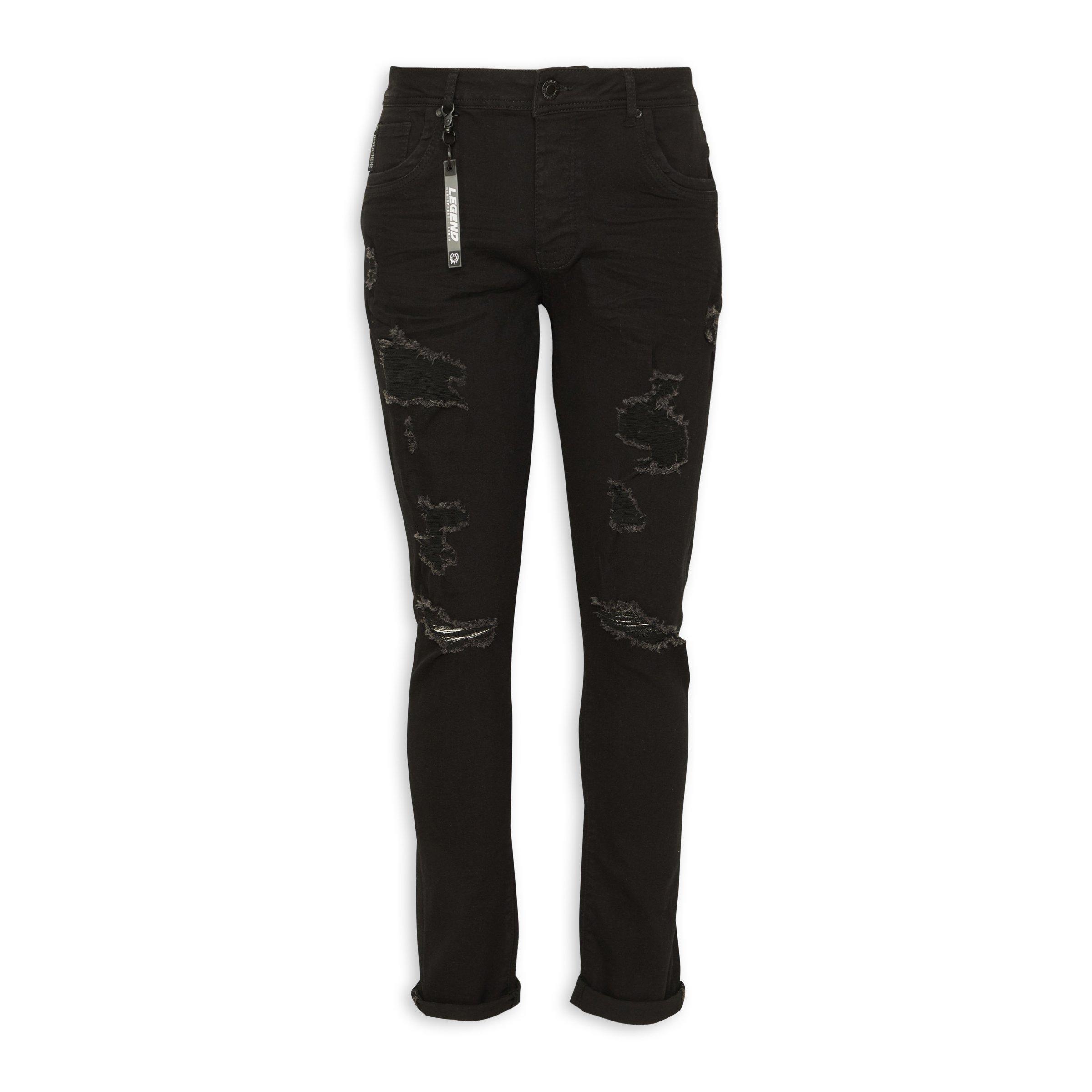 Black Ripped Skinny Jeans (3126440) | Hemisphere