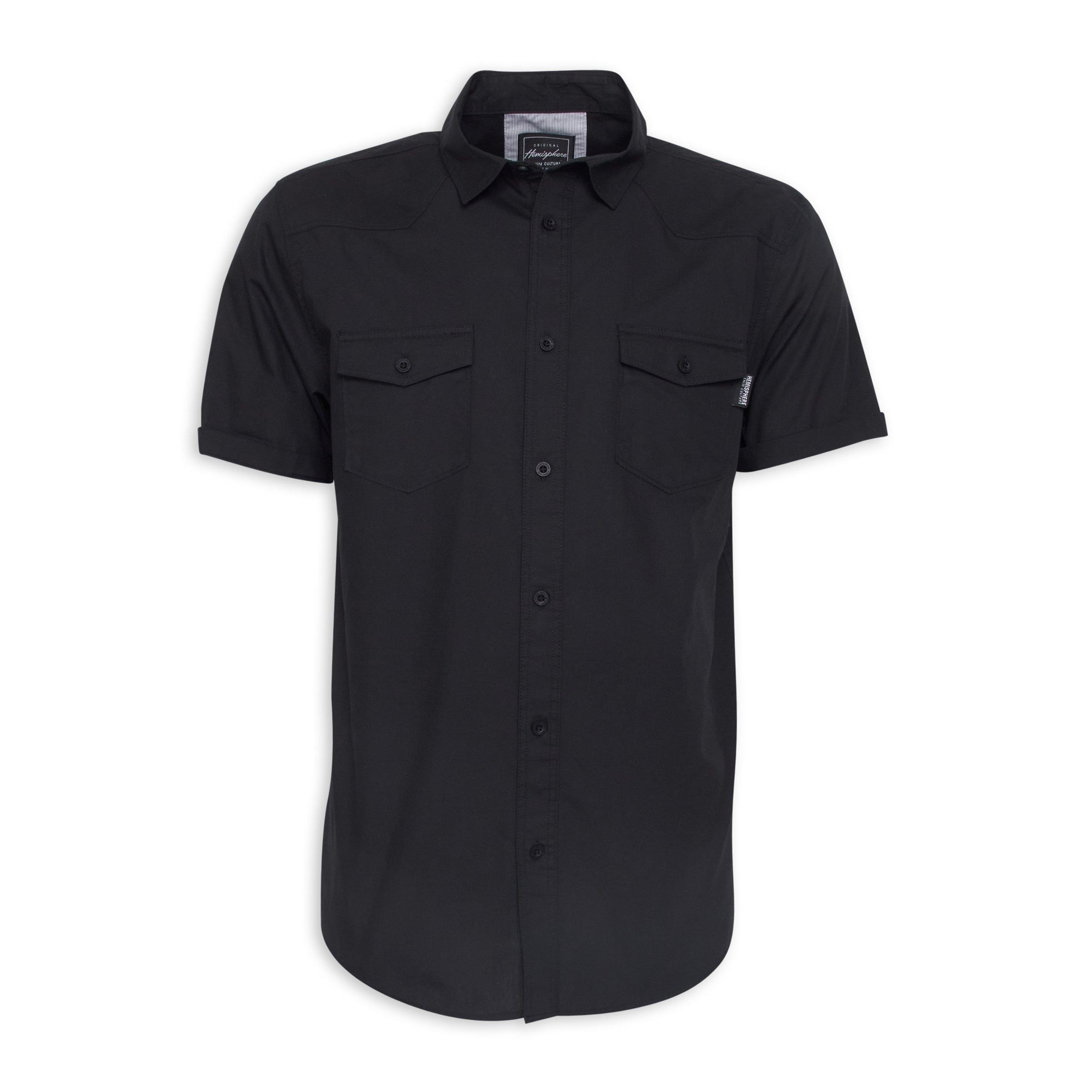 Black Slim Fit Shirt (3126628) | Hemisphere