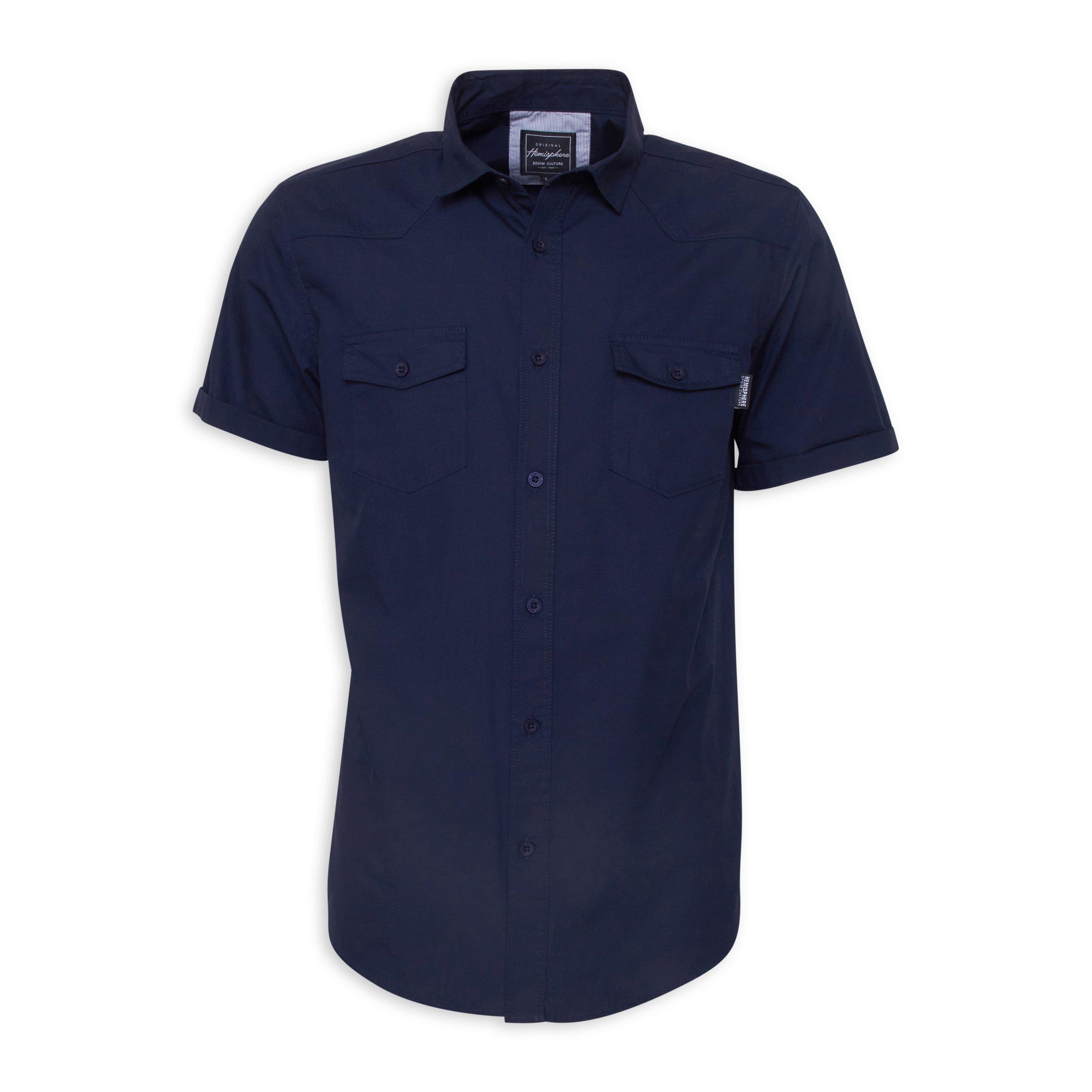 Navy Slim Fit Shirt (3126630) | Hemisphere