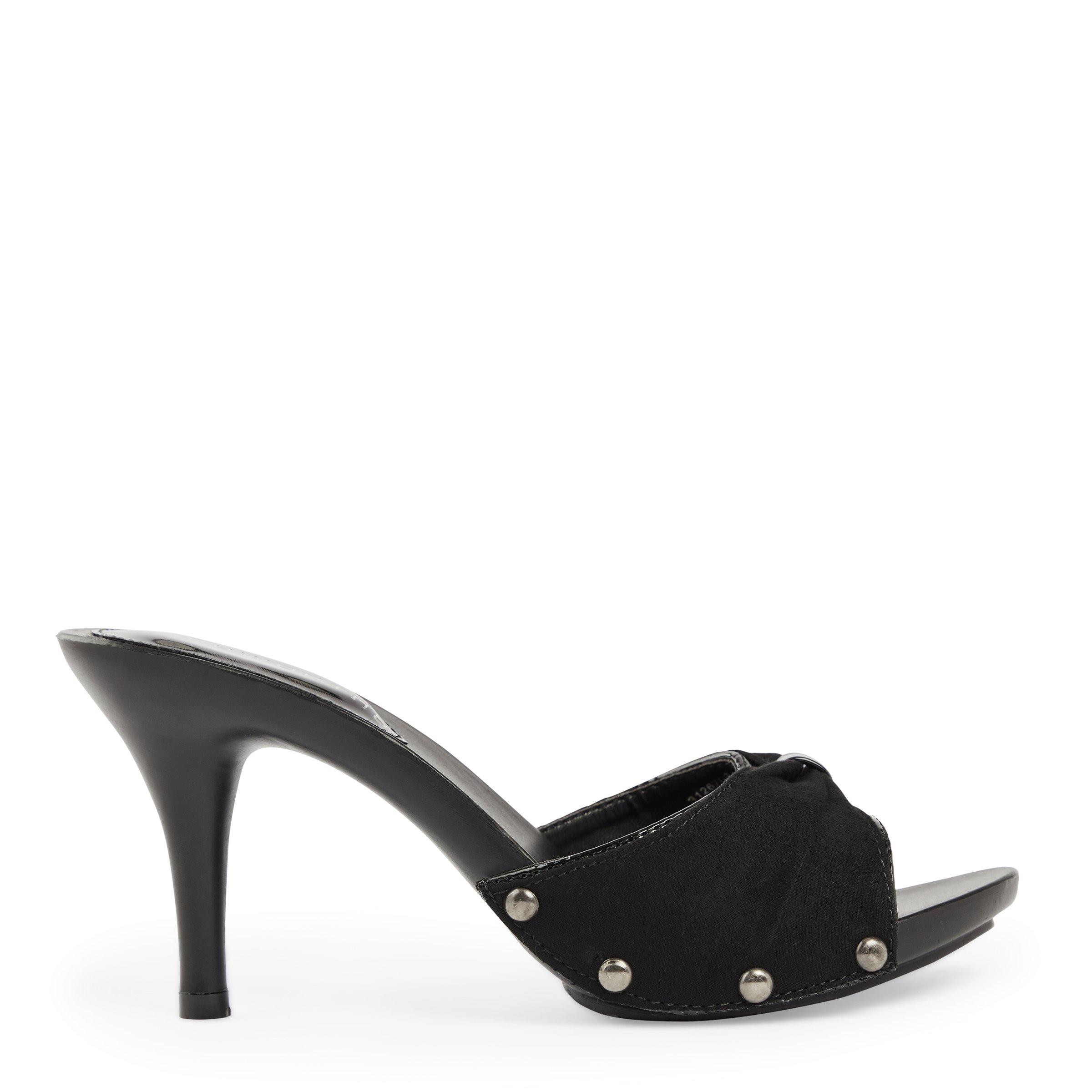 Black Heeled Mule (3126708) | Truworths