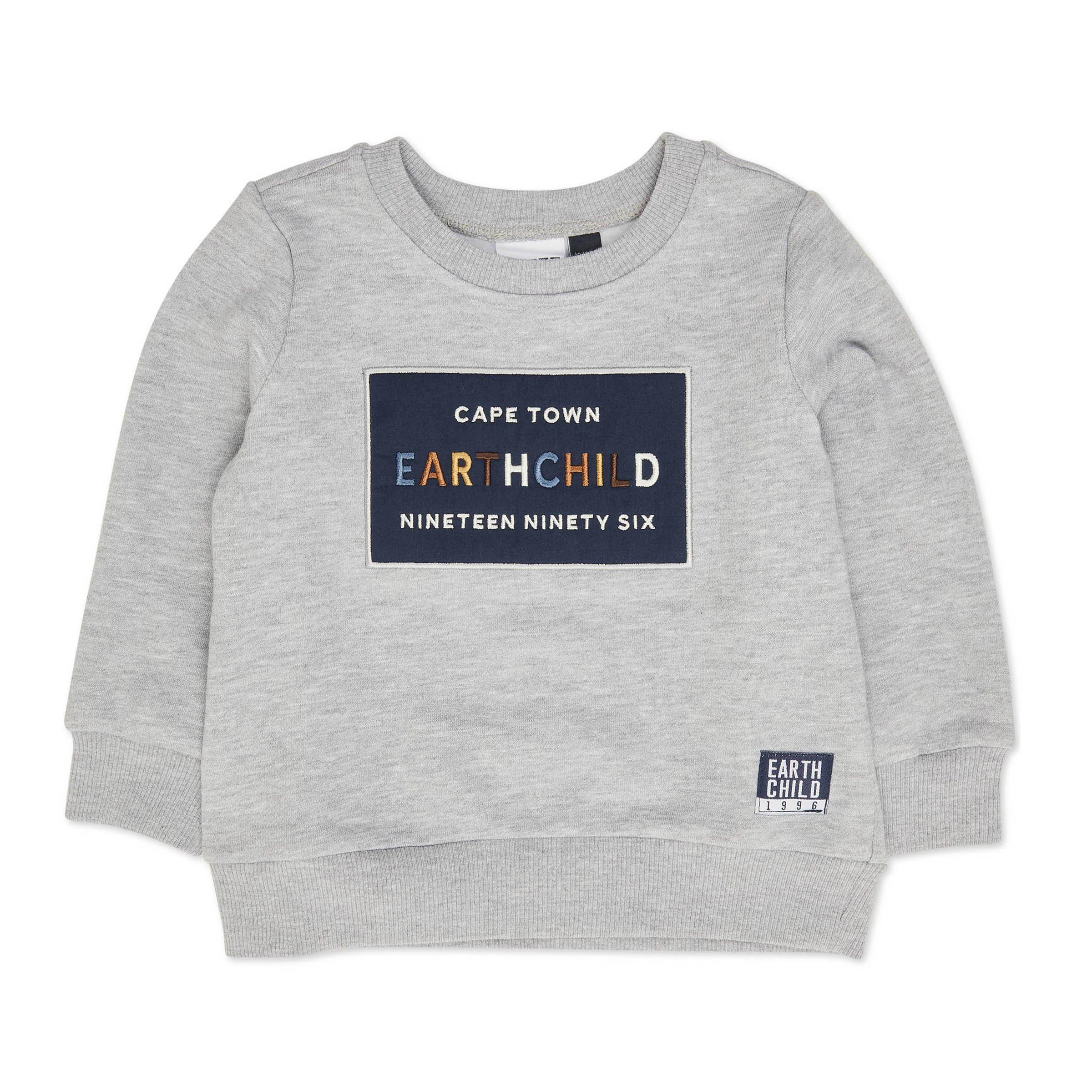 Baby Boy Grey Sweat Top (3126741) | Earthchild