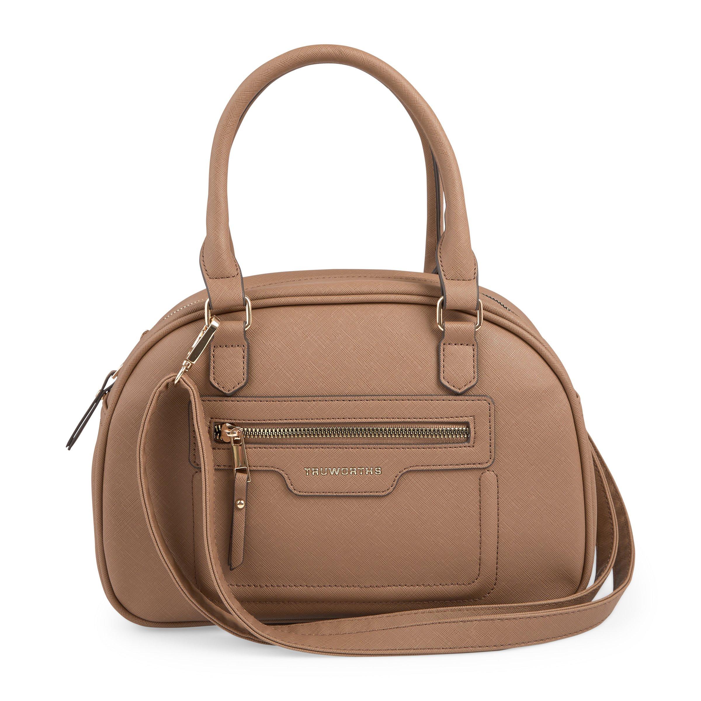 Szenaryo - Tan Brown Bowling Bag main image 1
