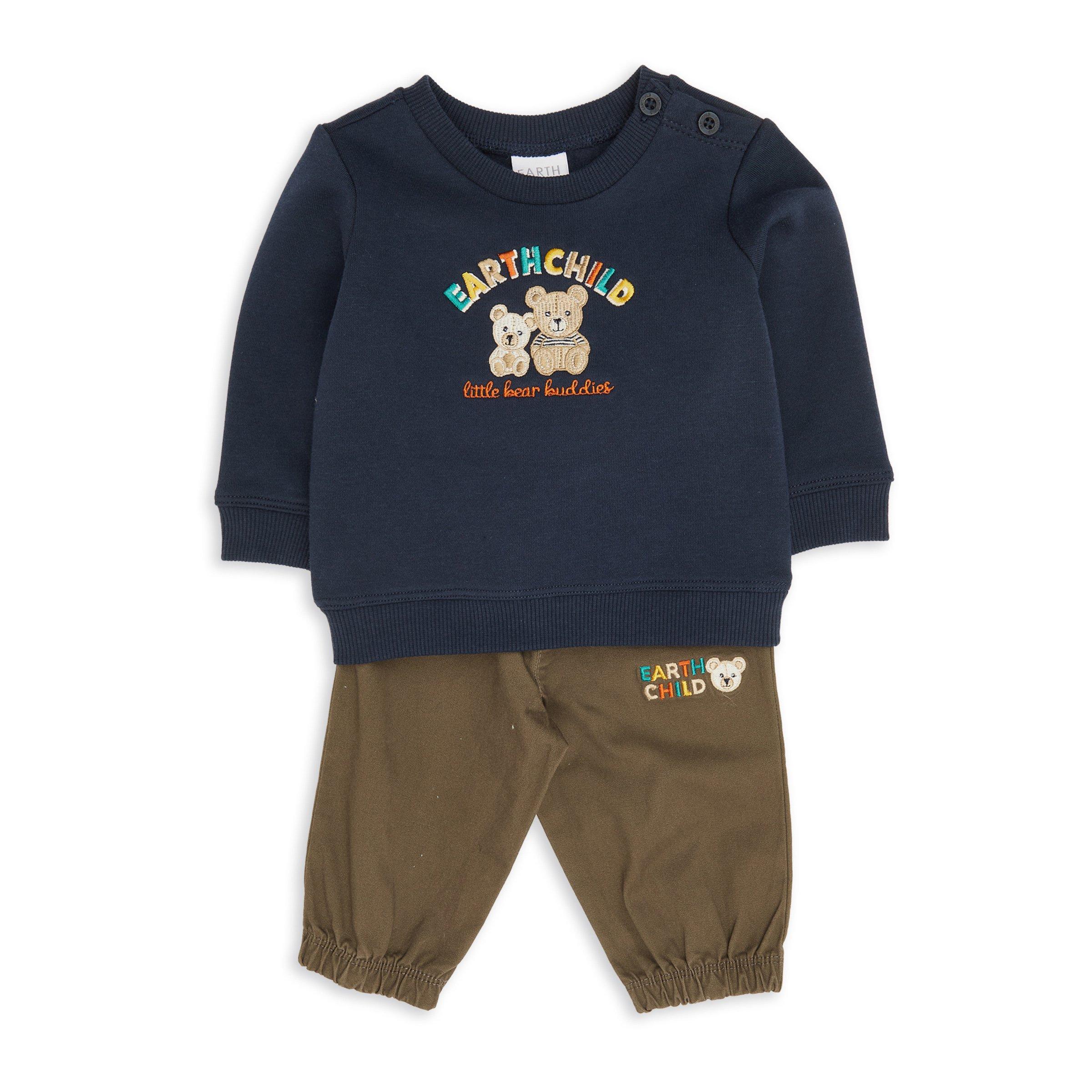 Fred's World Baby Body Denim Look - Bio Baumwolle Für Jungen