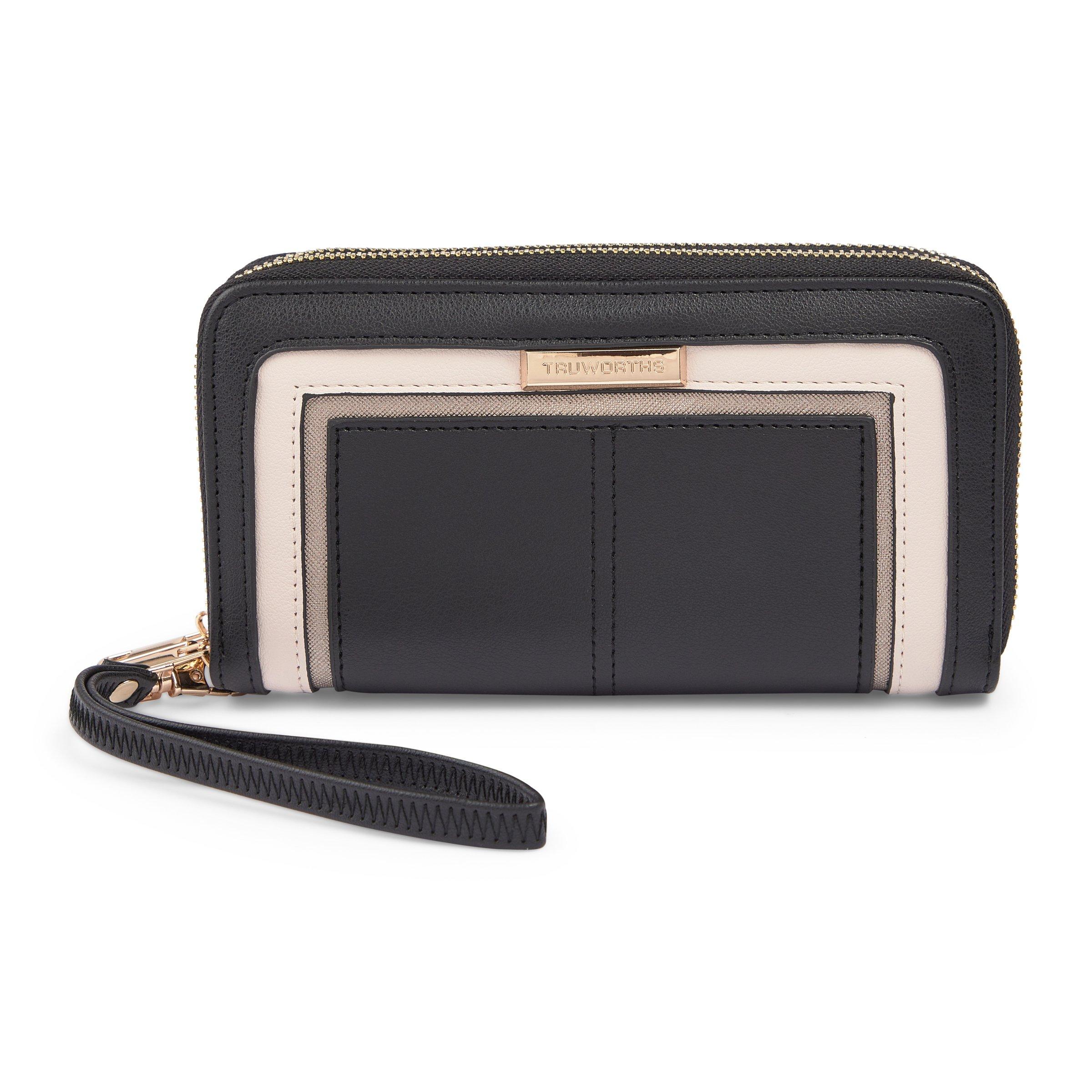 Black Zip Around Purse (3127064) | Truworths