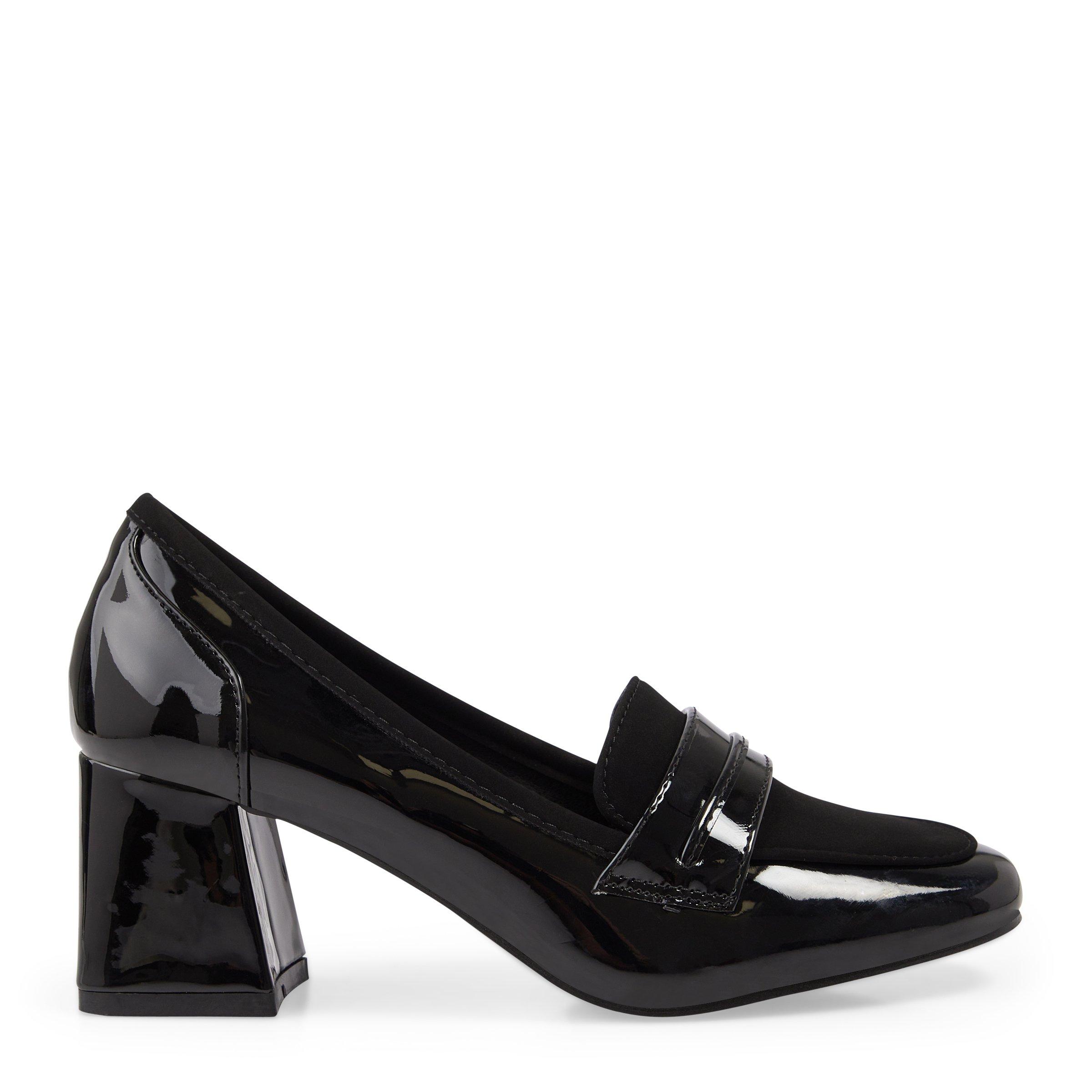 Black Heeled Loafers (3127095) | Truworths