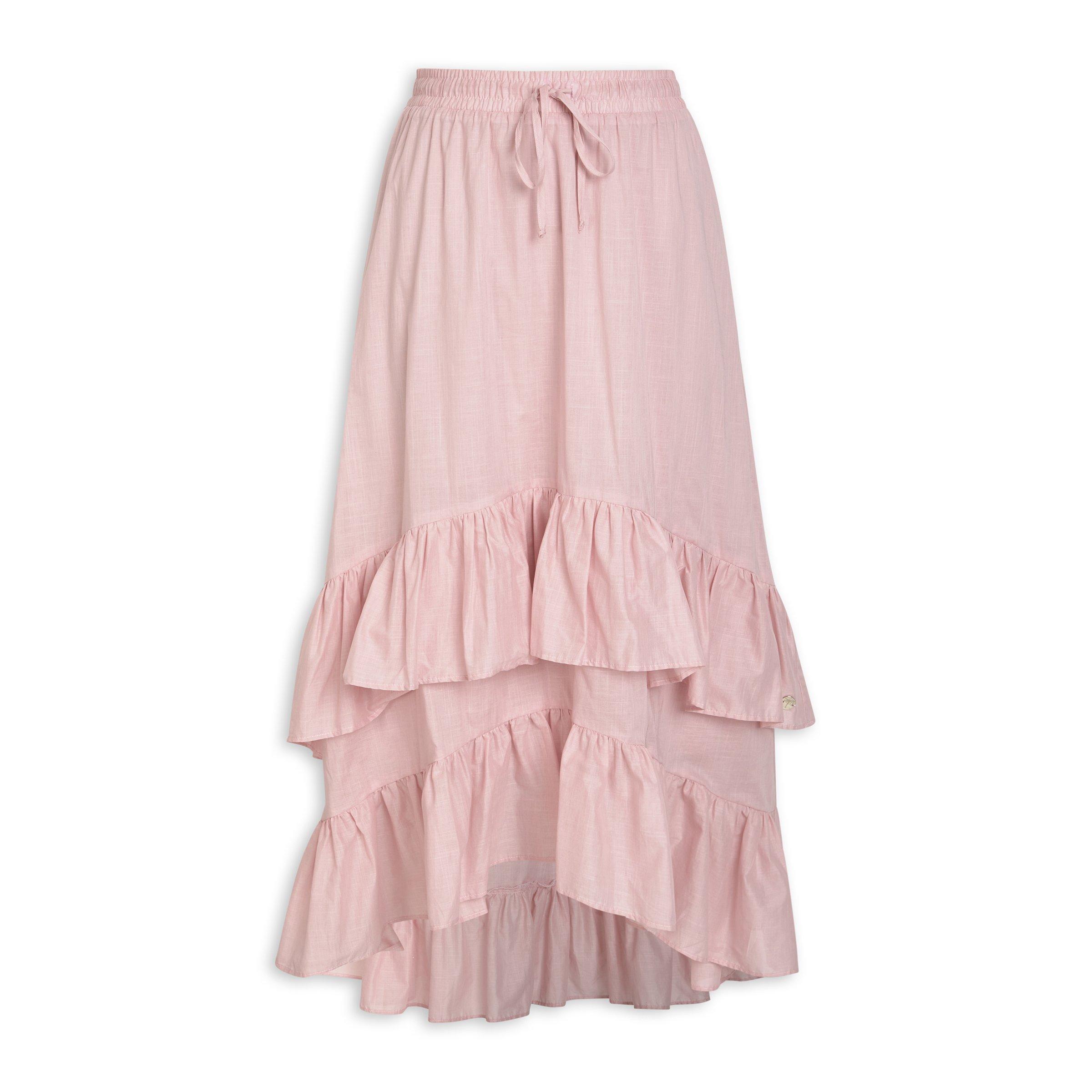 Pale Pink Tiered Skirt (3127144) | TRS