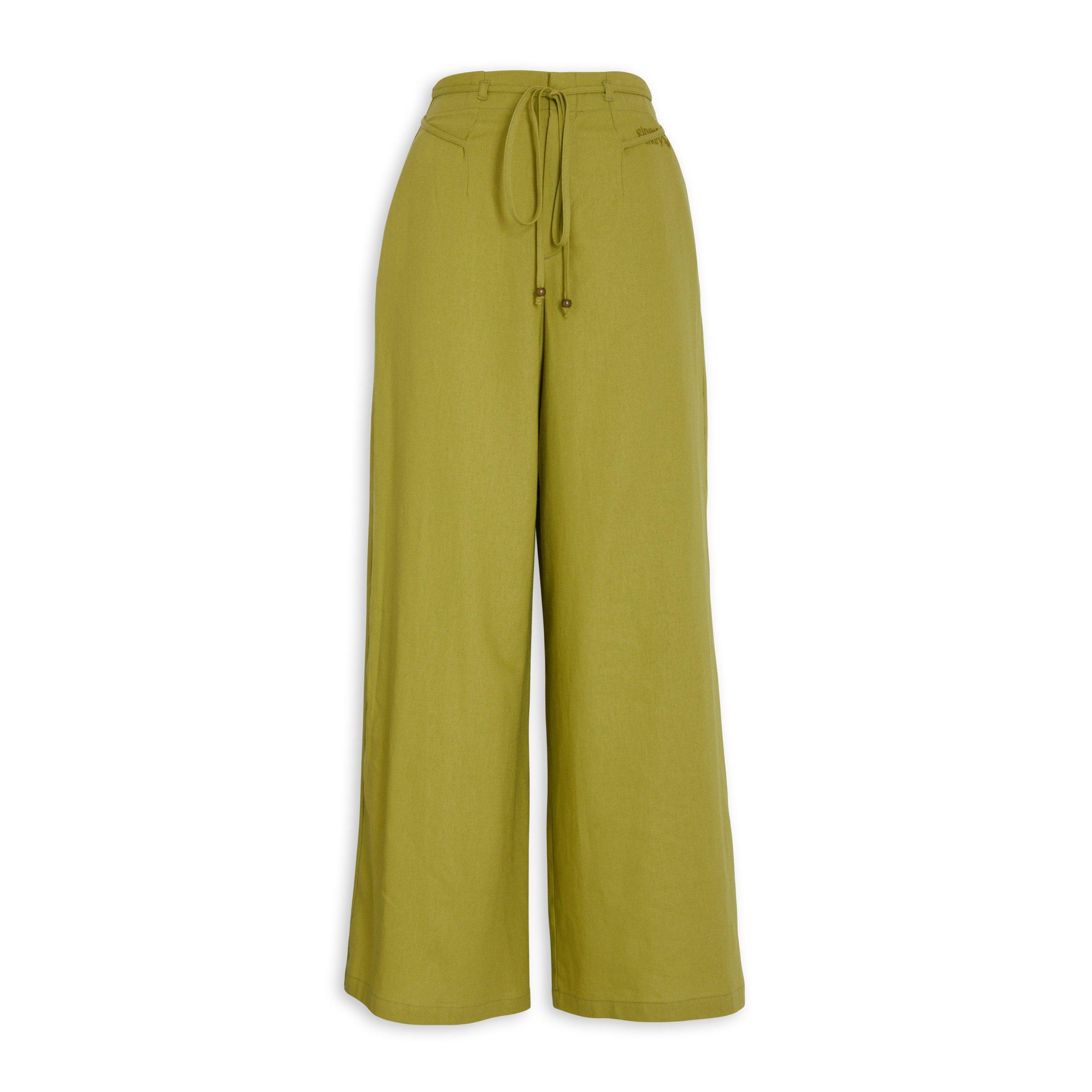 Green Wide Leg Pants (3127400) | Ginger Mary