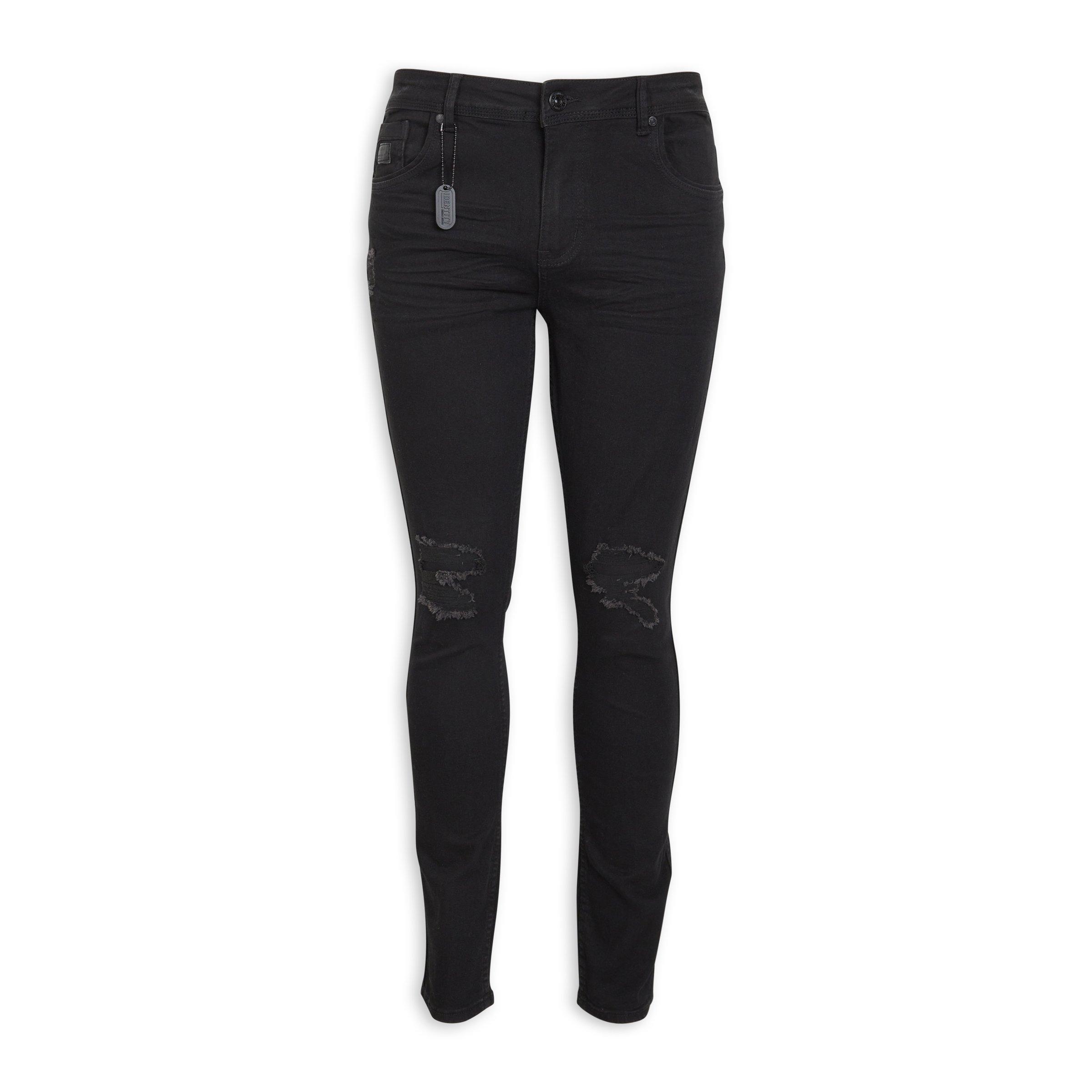 Black Ripped Skinny Jeans (3127441) | Identity