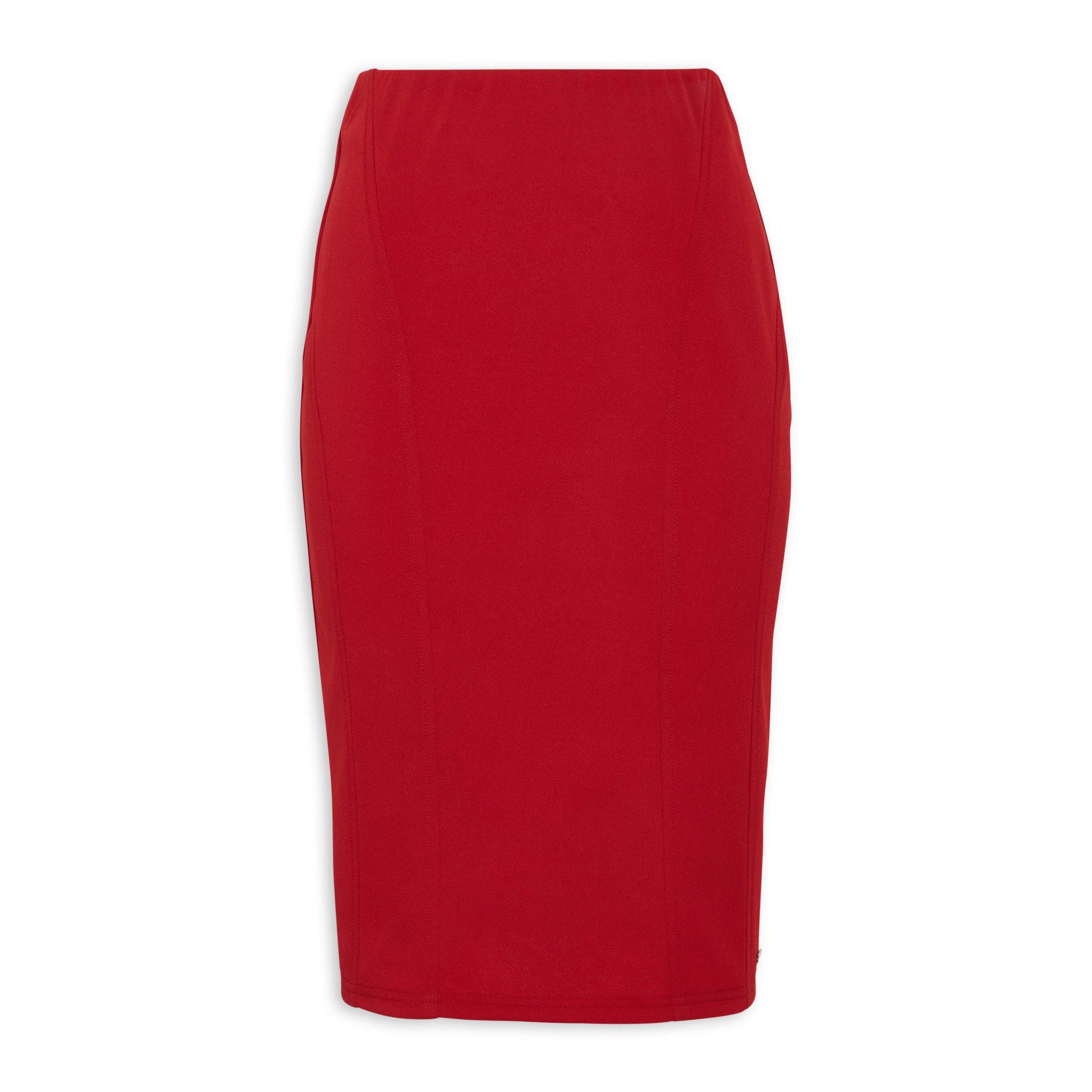 Red Bodycon Skirt (3127603) | Daniel Hechter