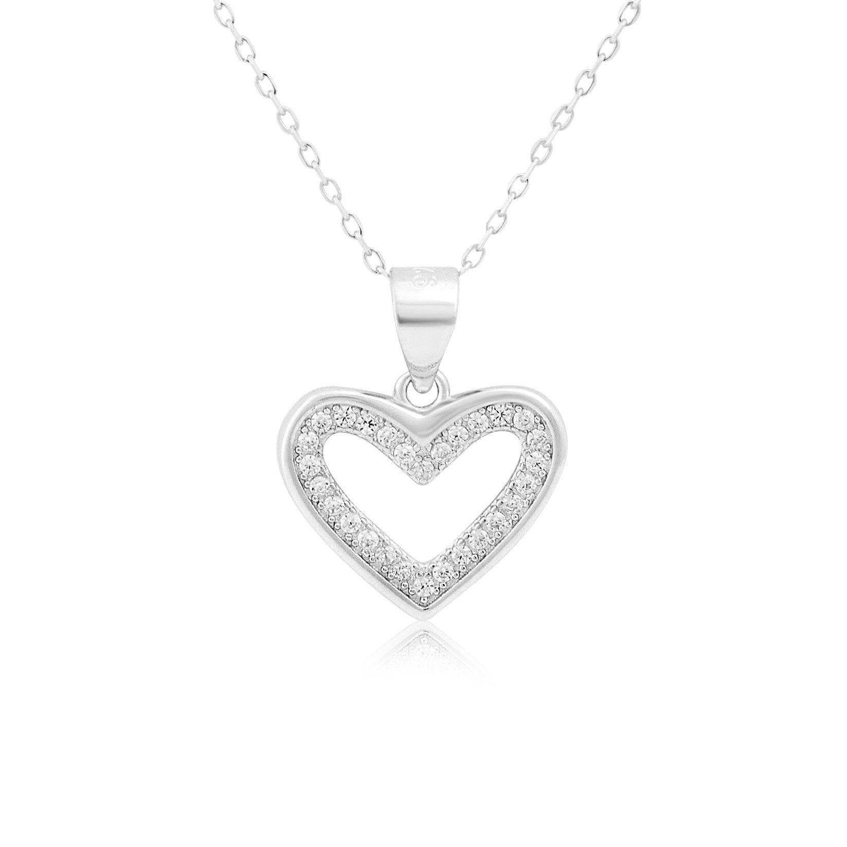 Open Heart Pendant (3127700) | Sterling Silver