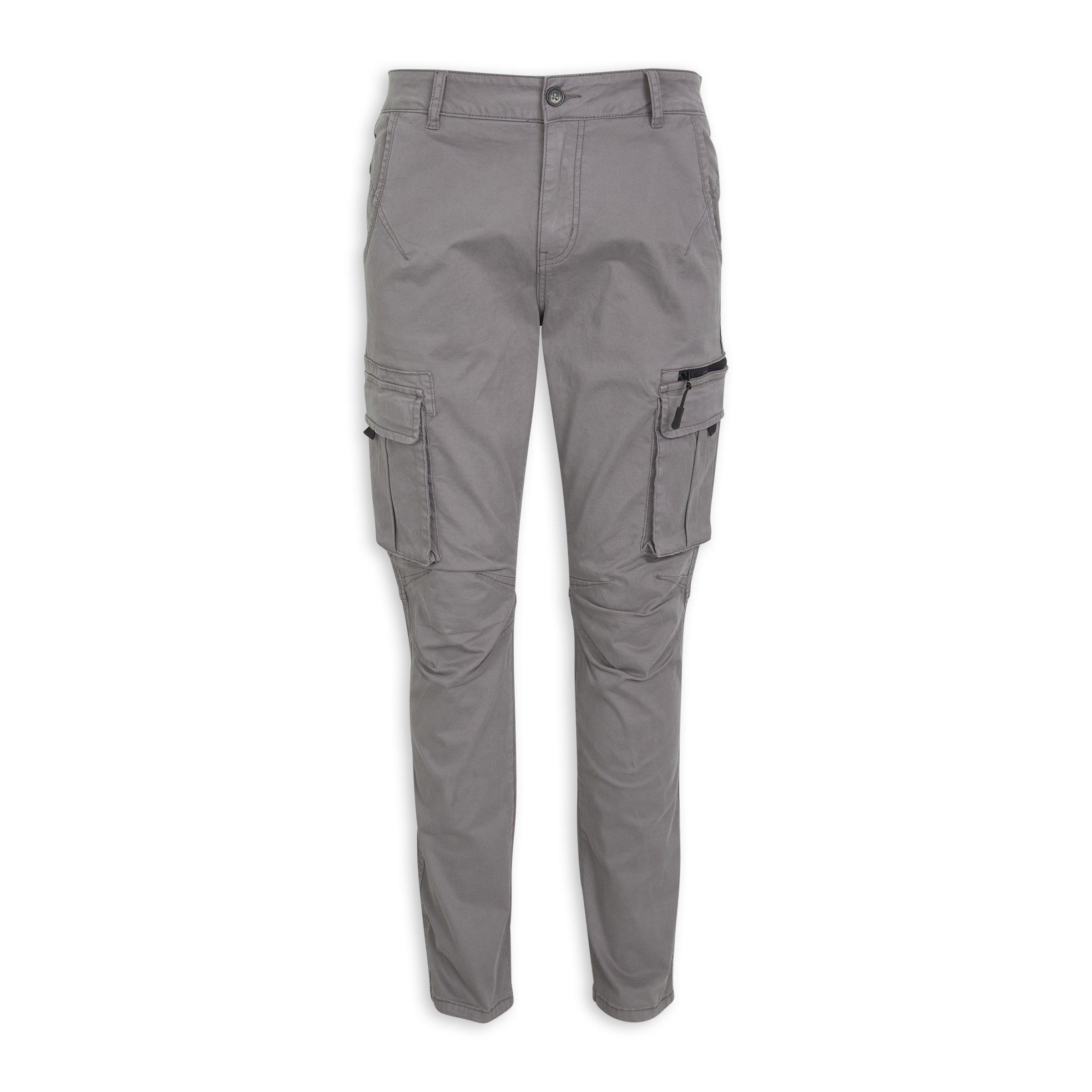 Grey Cargo Pants (3127805) | Truworths Man