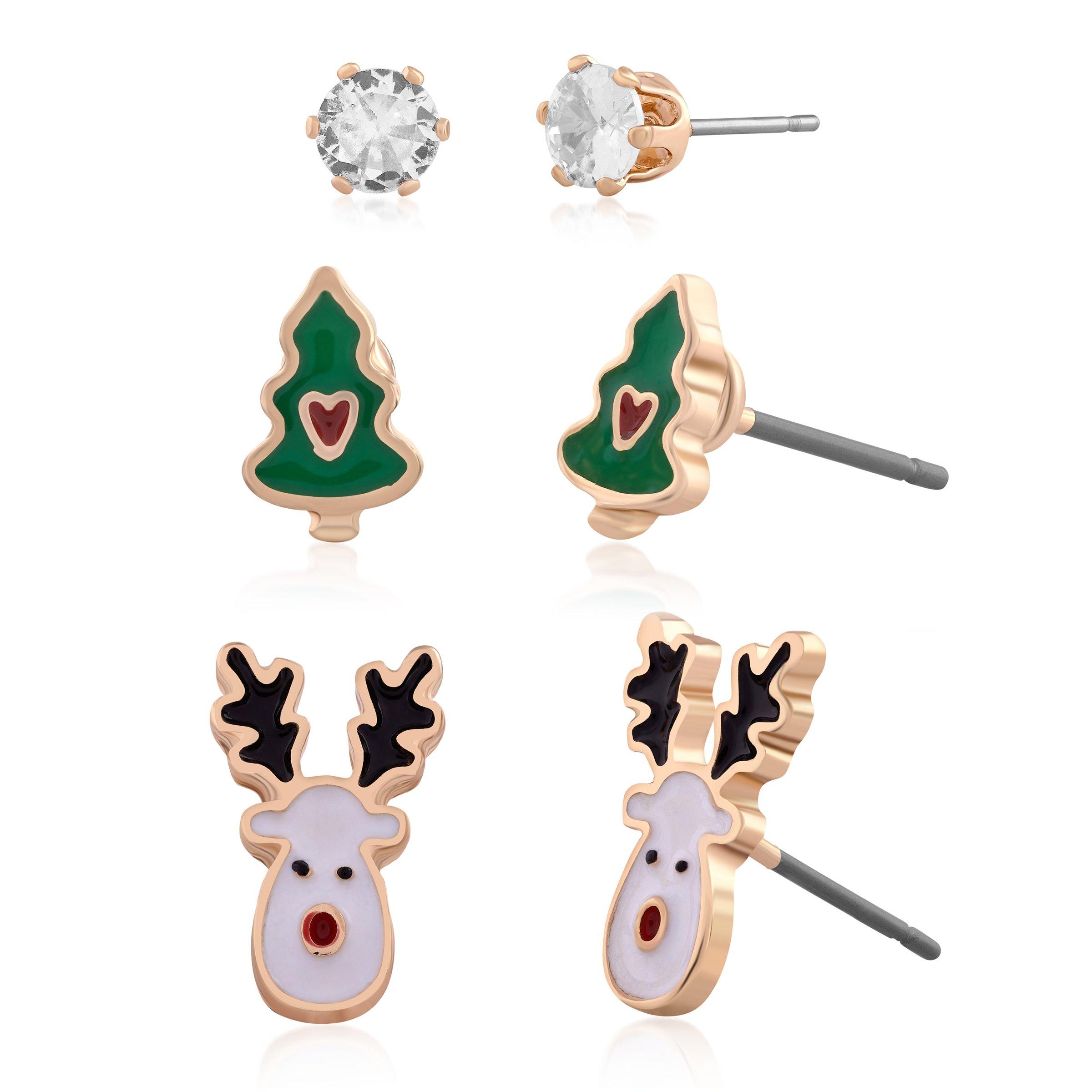 Novelty Stud Earring Pack (3127841) Sparkle