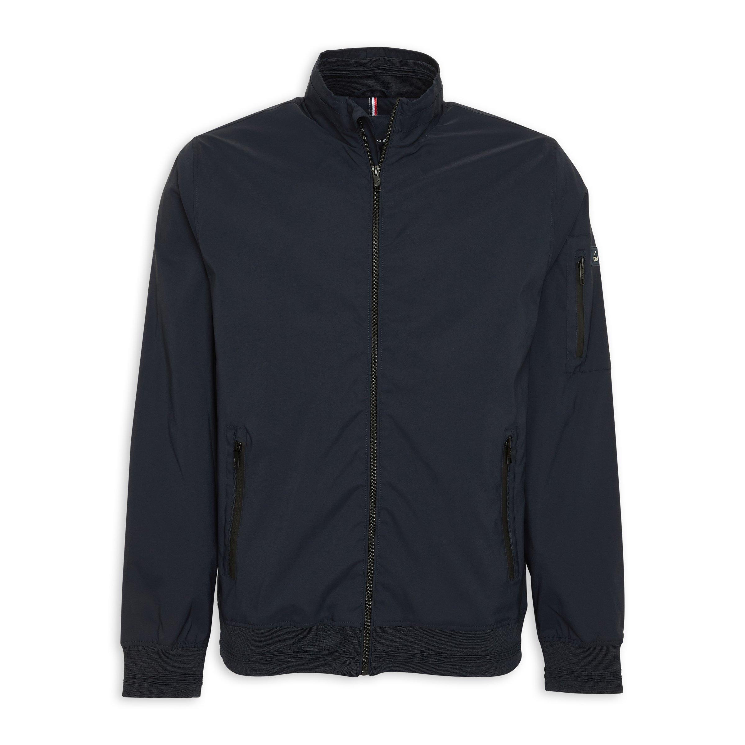 Navy Zip-through Bomber Jacket (3127949) | Daniel Hechter