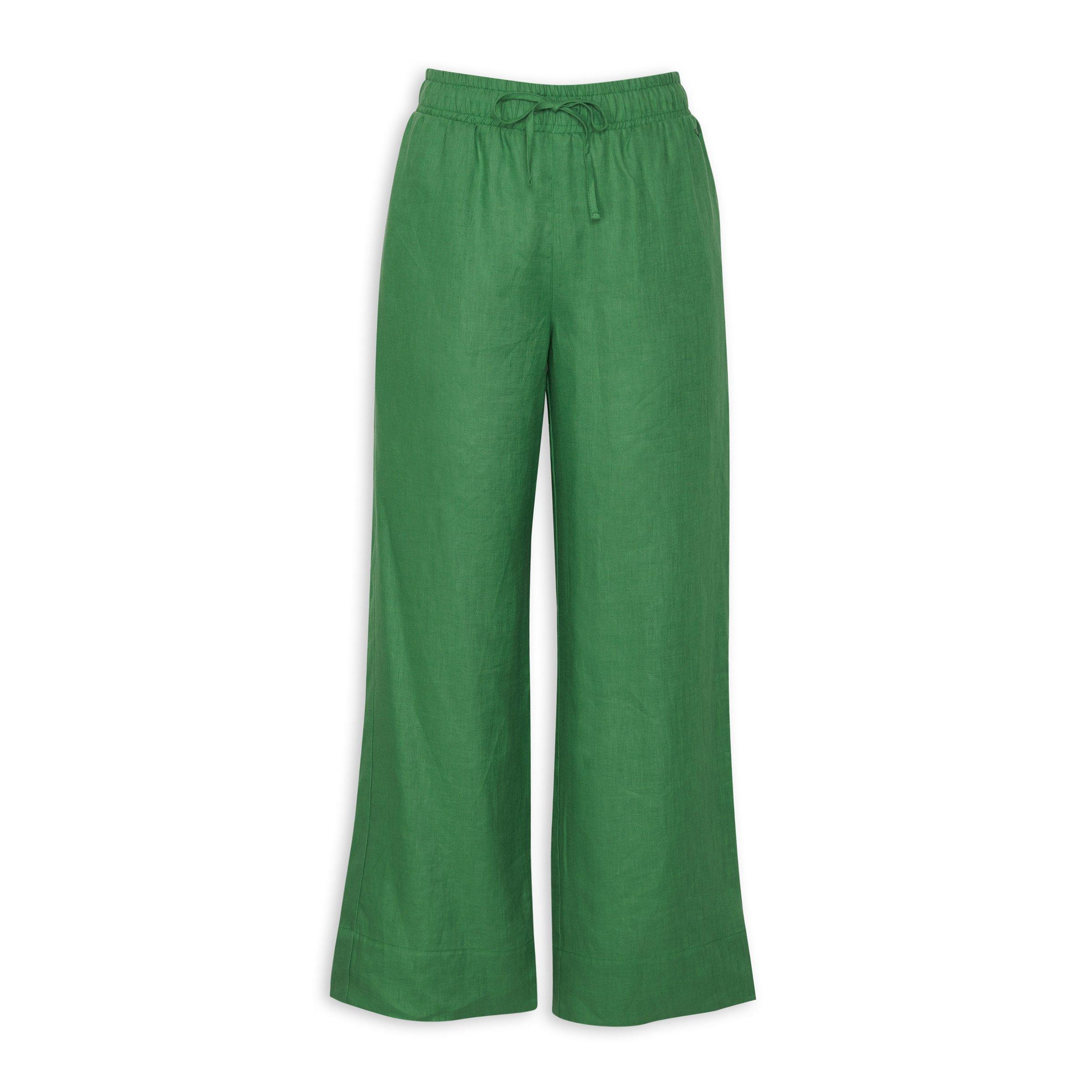 Green Wide Leg Pants (3127966) | Earthaddict