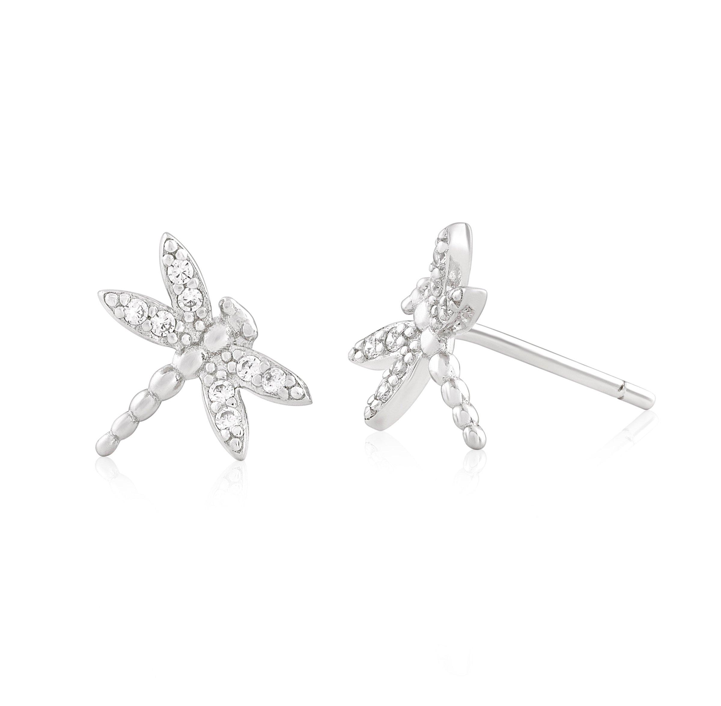 Mini Dragonfly Studs (3128124) | Sterling Silver