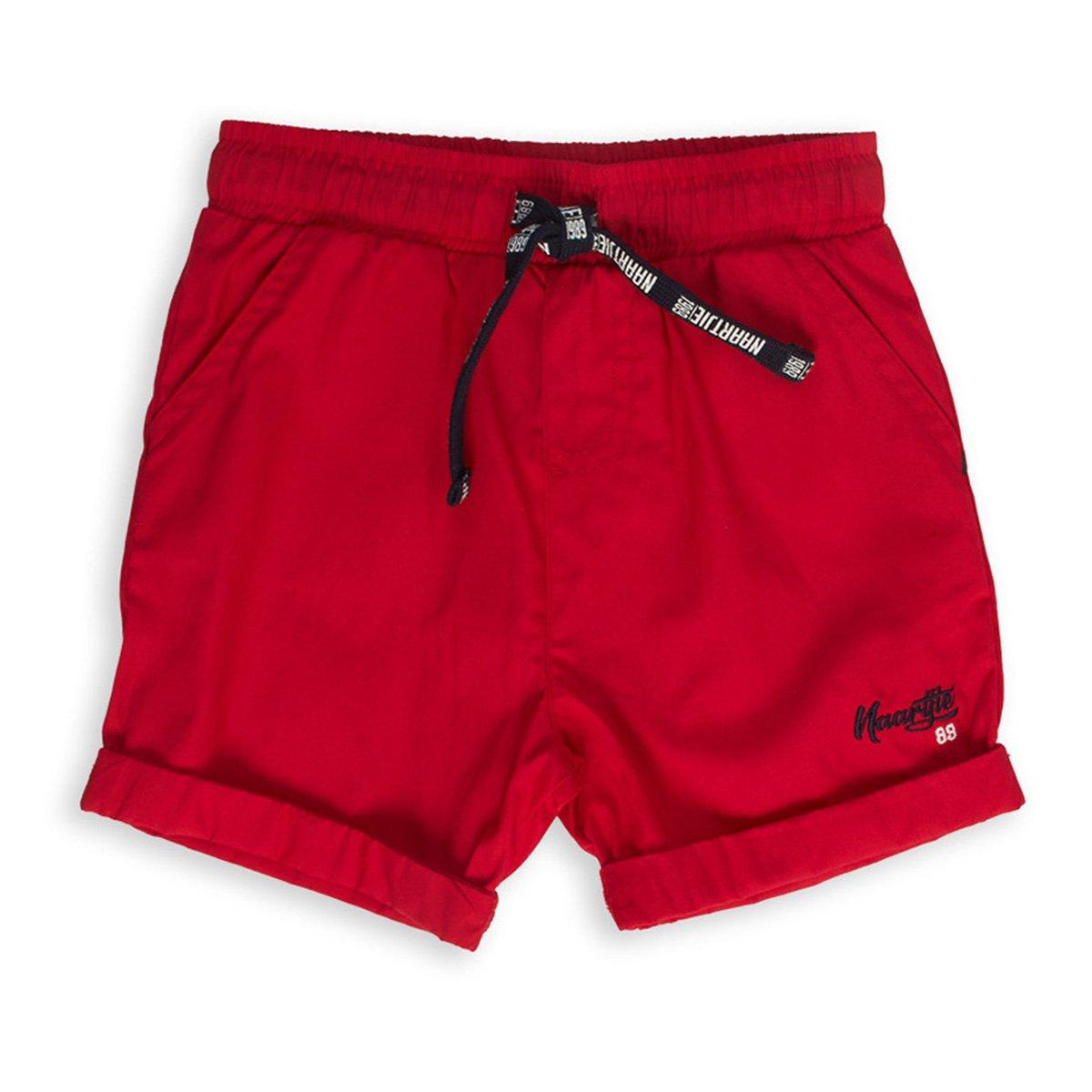 Baby Boy Red Shorts (3128135) | Naartjie