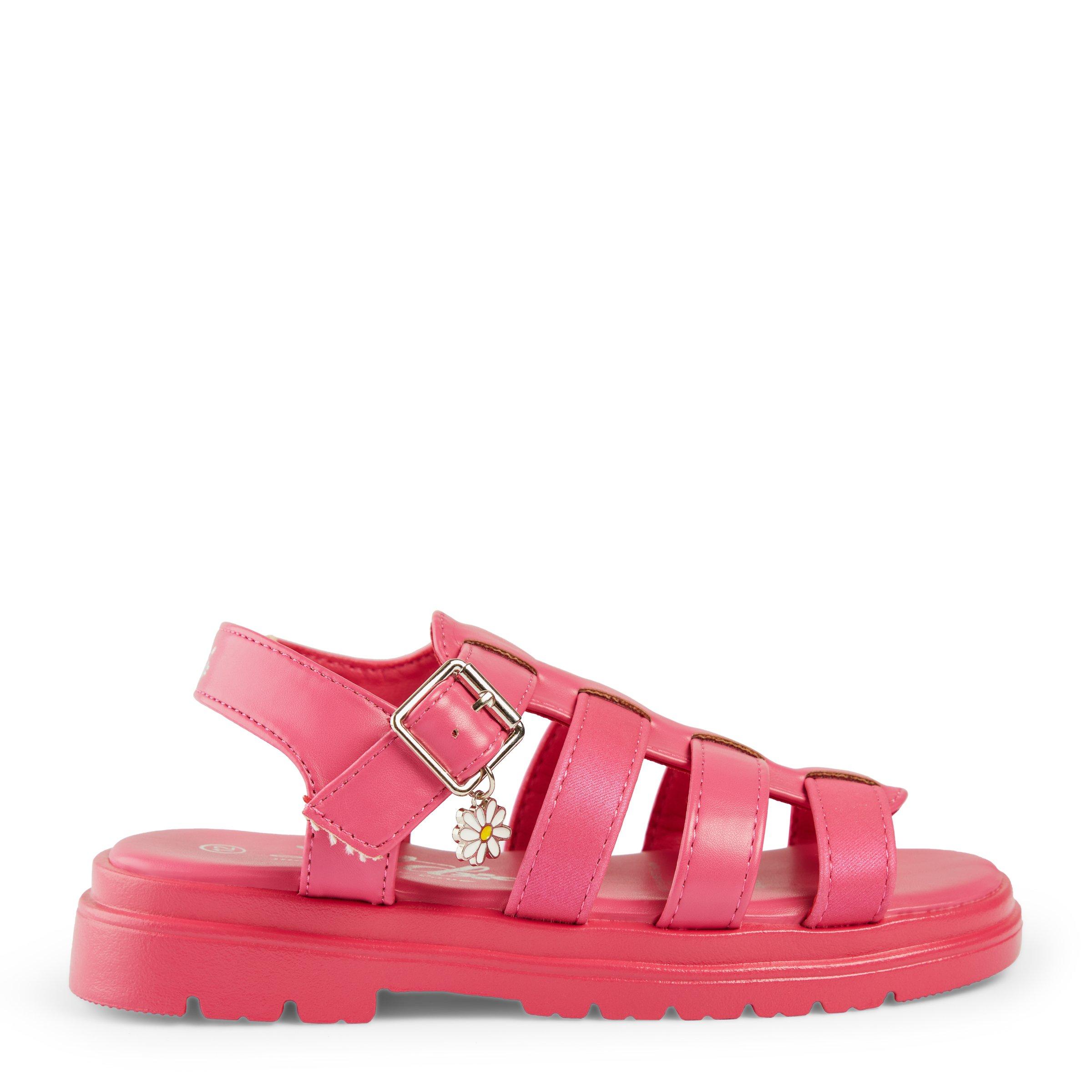 Girls Pink Fisherman Sandals (3128138) | LTD Kids