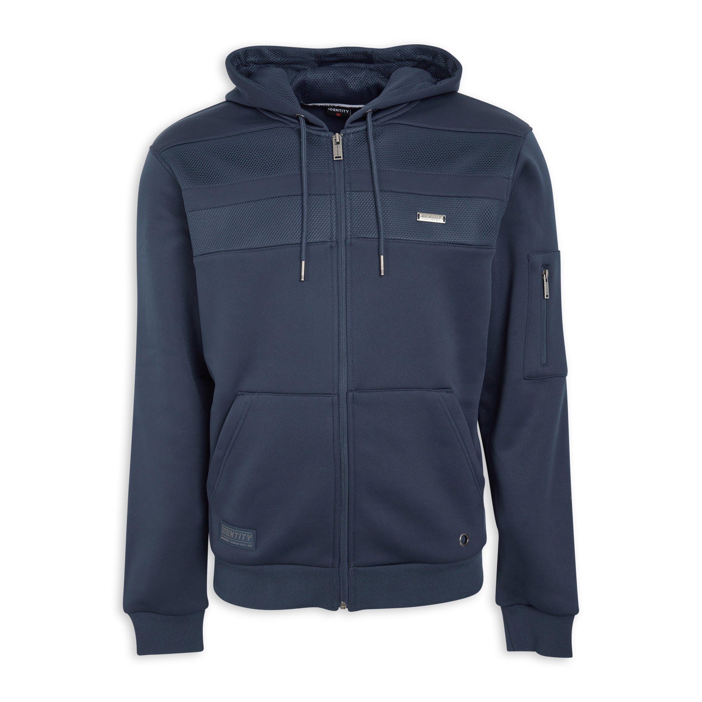 Navy Zip-through Hoodie (3128232) | Identity