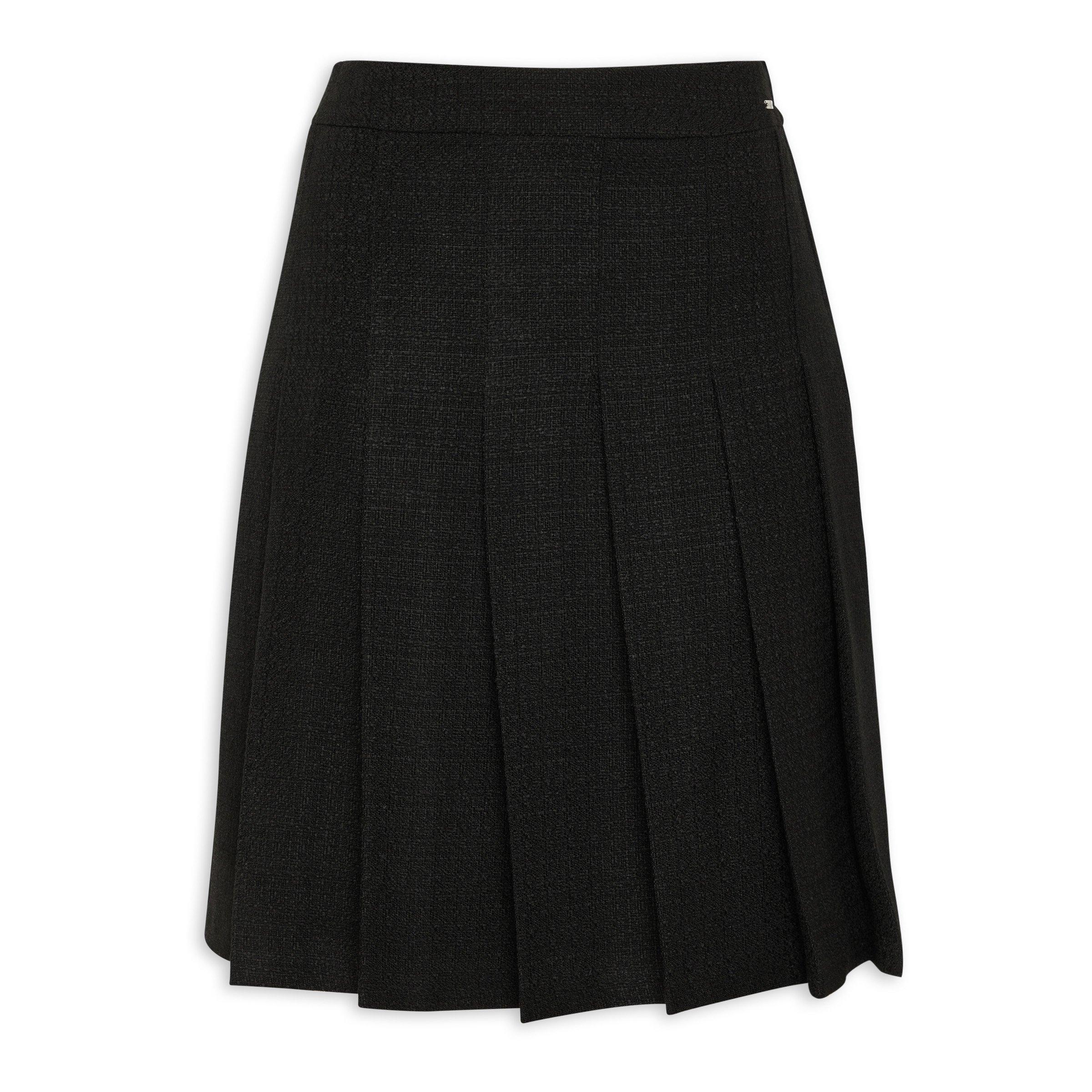 Black Pleated Skirt (3128296) | Finnigans
