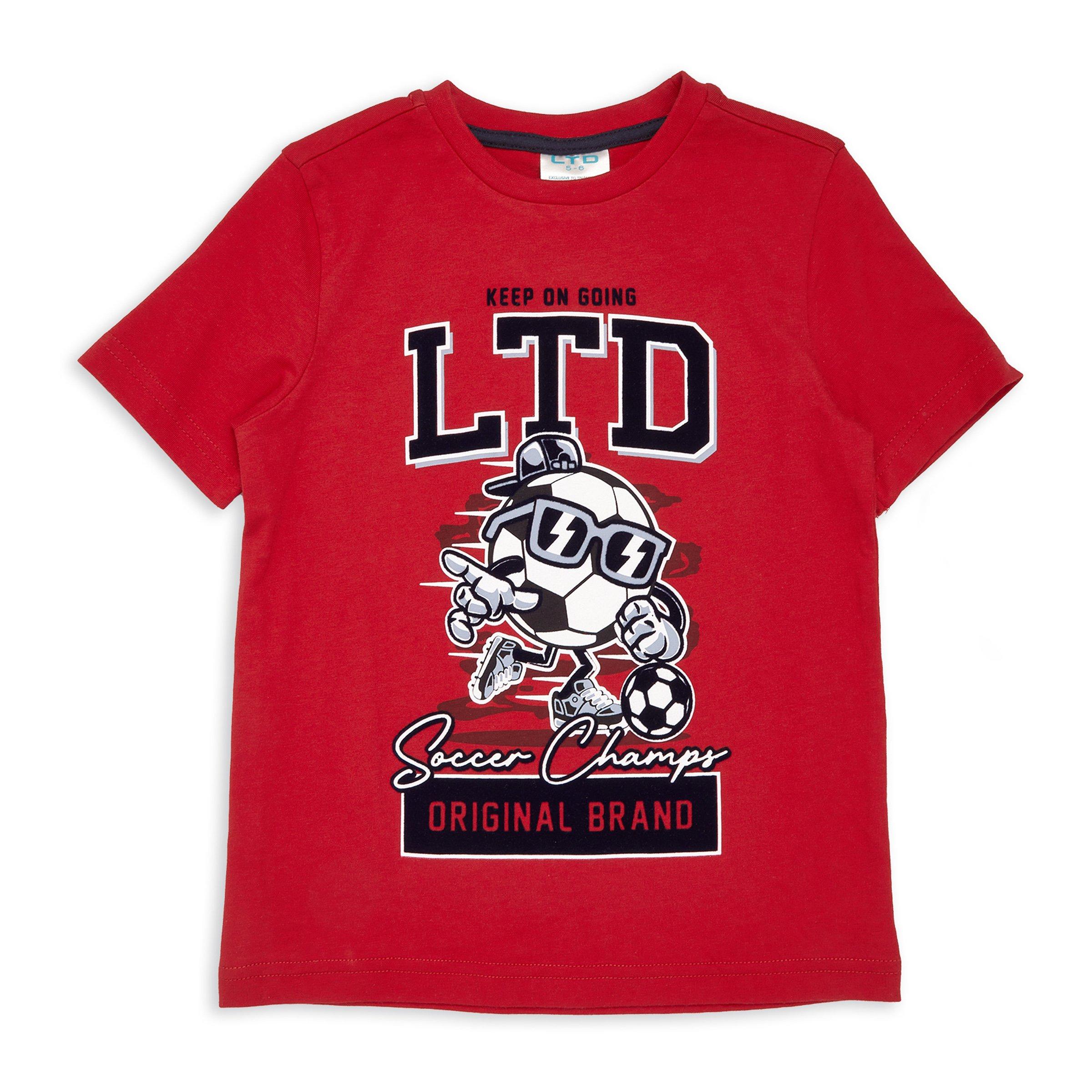 Kid Boy Red T-shirt (3128360) | LTD Kids