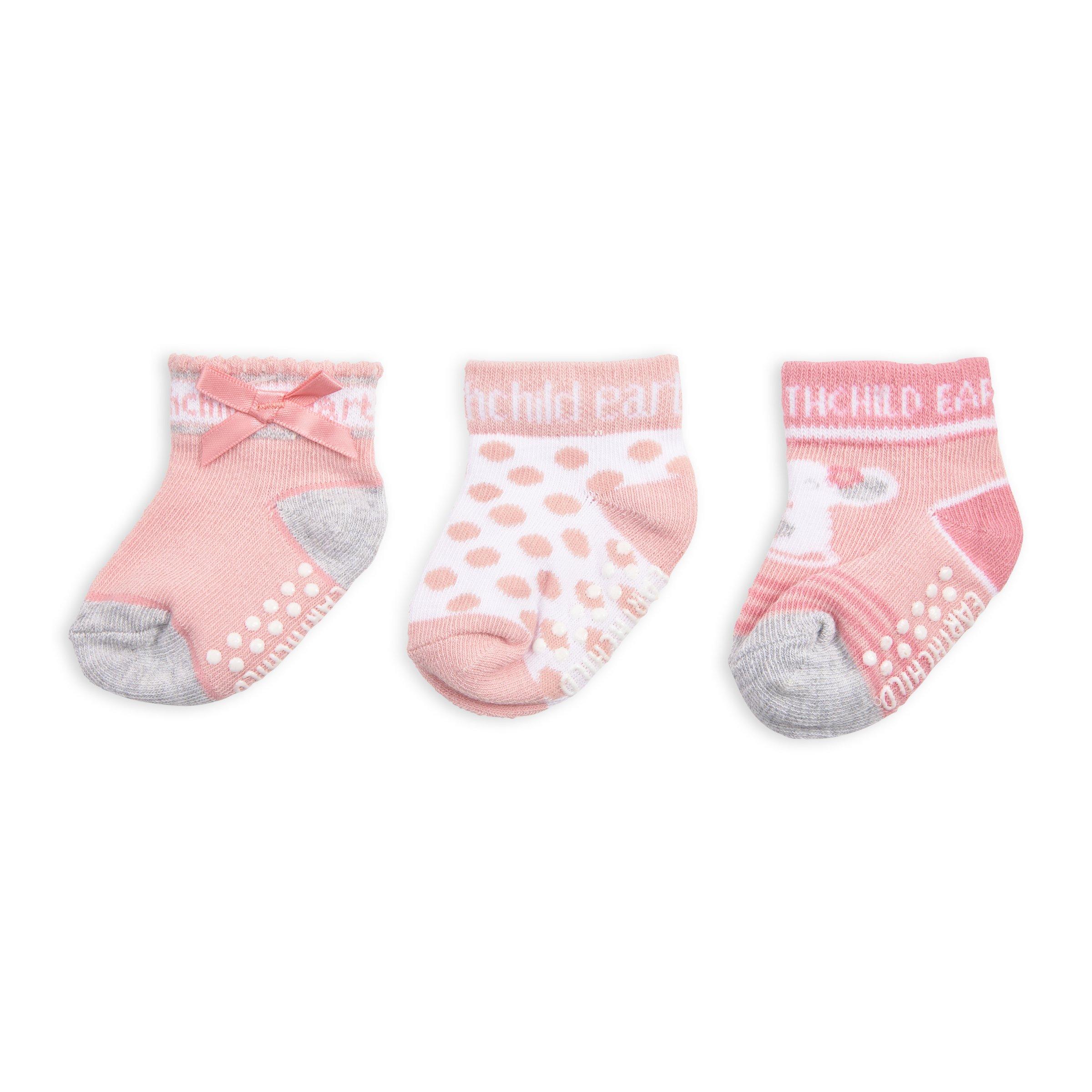 3-pack Baby Girl Socks (3128538) | Earthchild