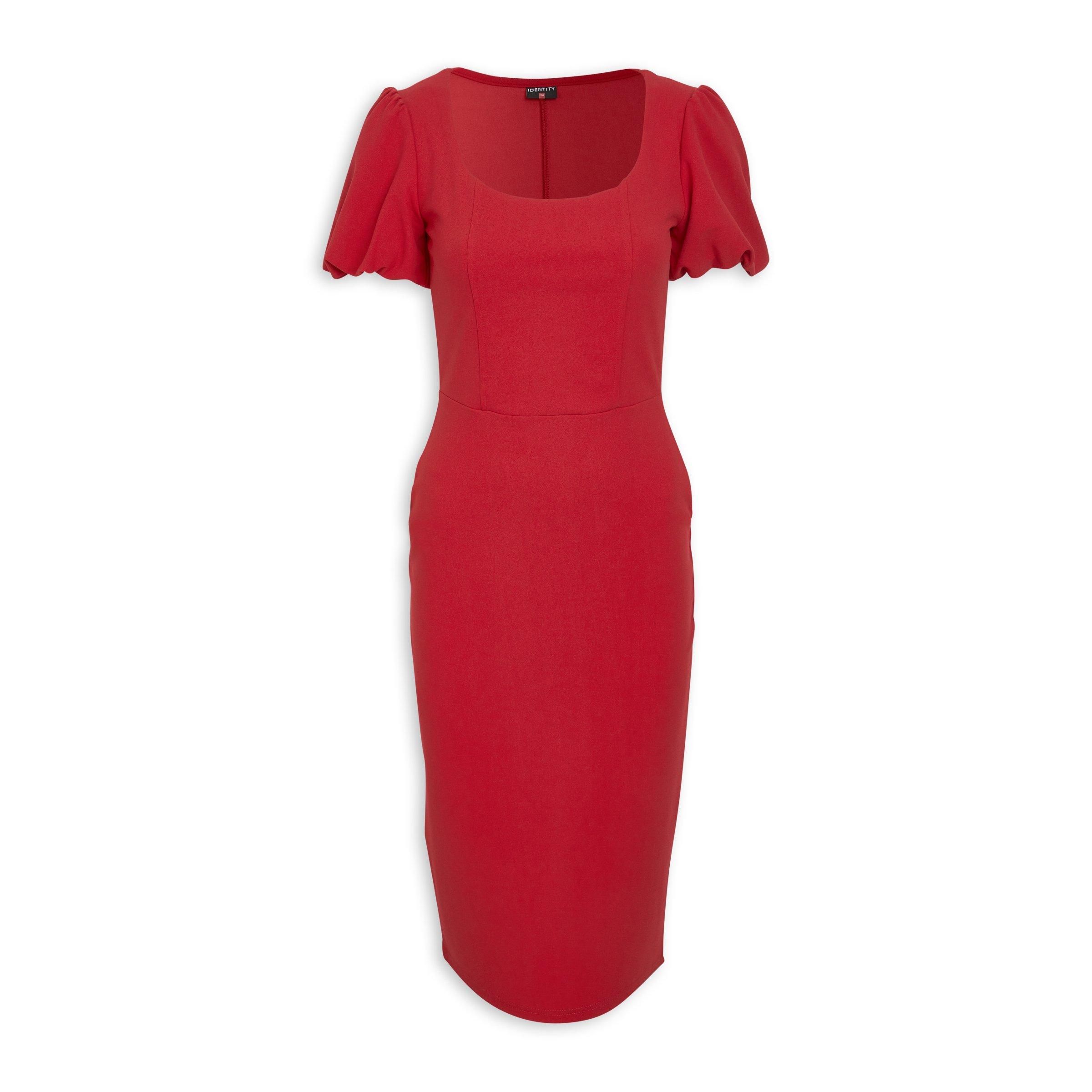 Red Bodycon Dress (3128703) | Identity