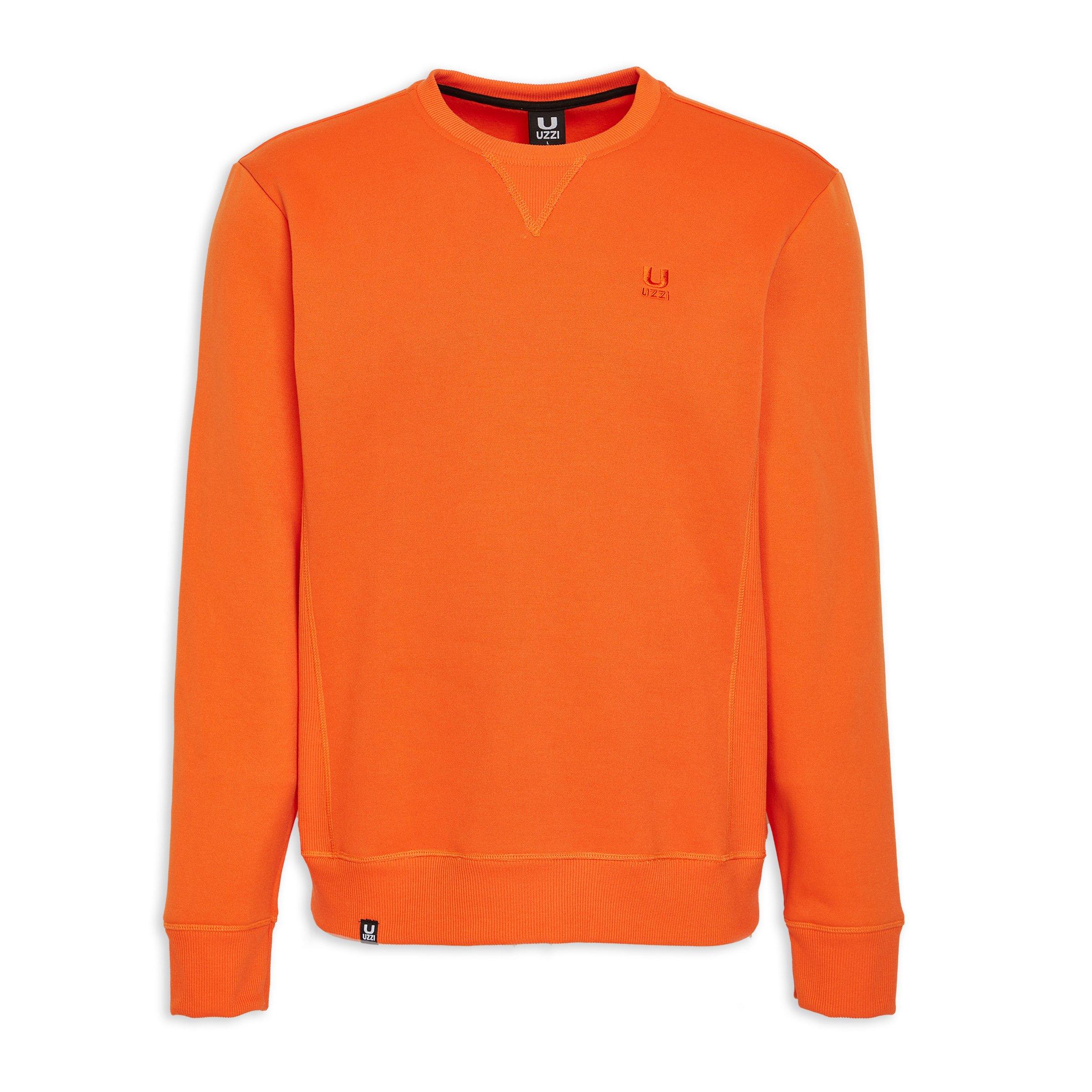 Orange Sweat Top (3128774) | UZZI