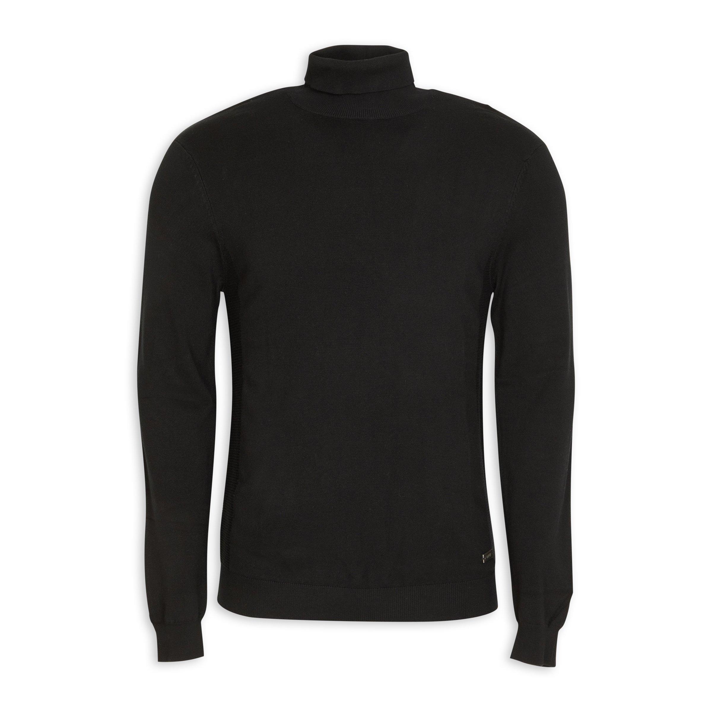 Black Polo Neck (3128810) | UZZI