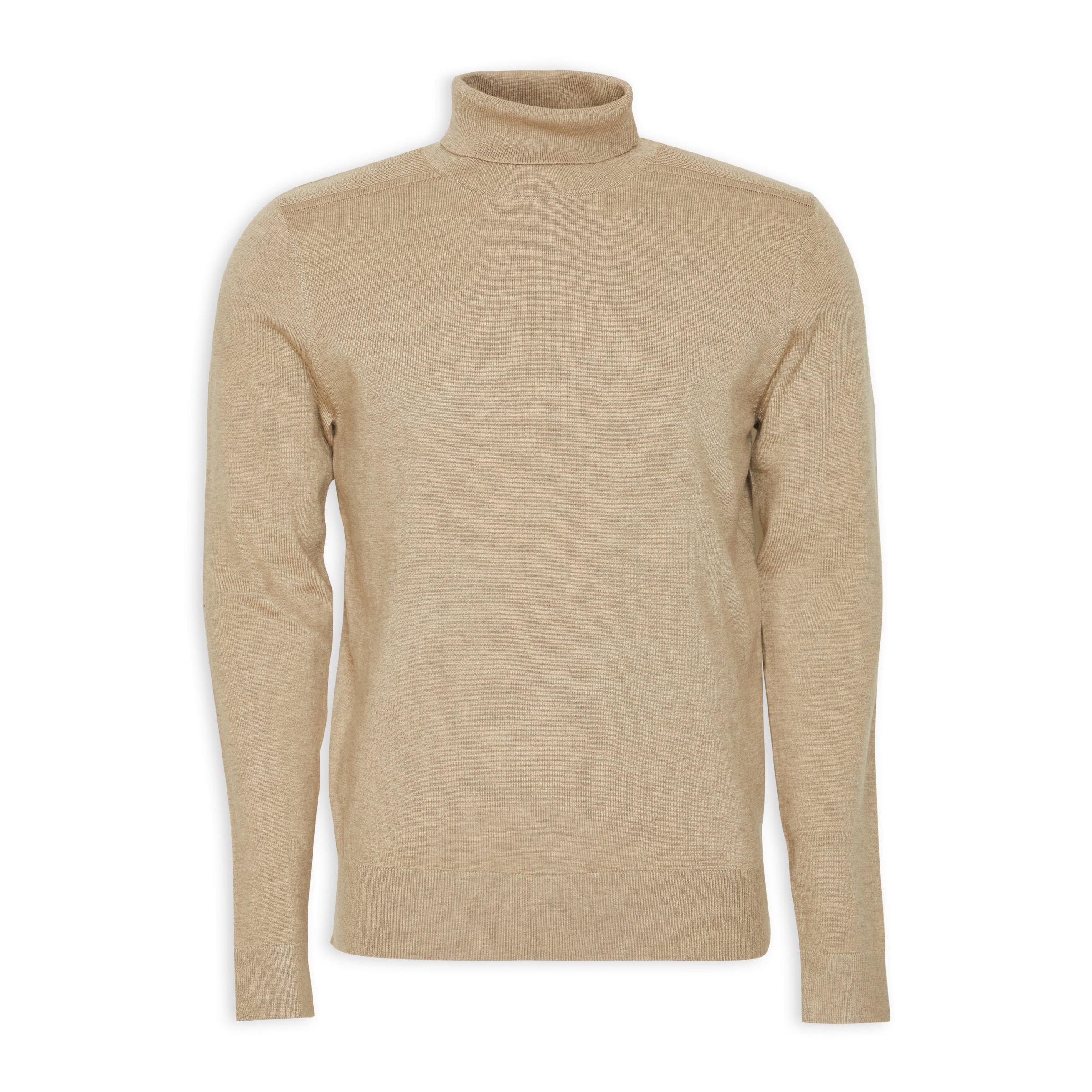 Stone Polo Neck (3128890) | Truworths Man