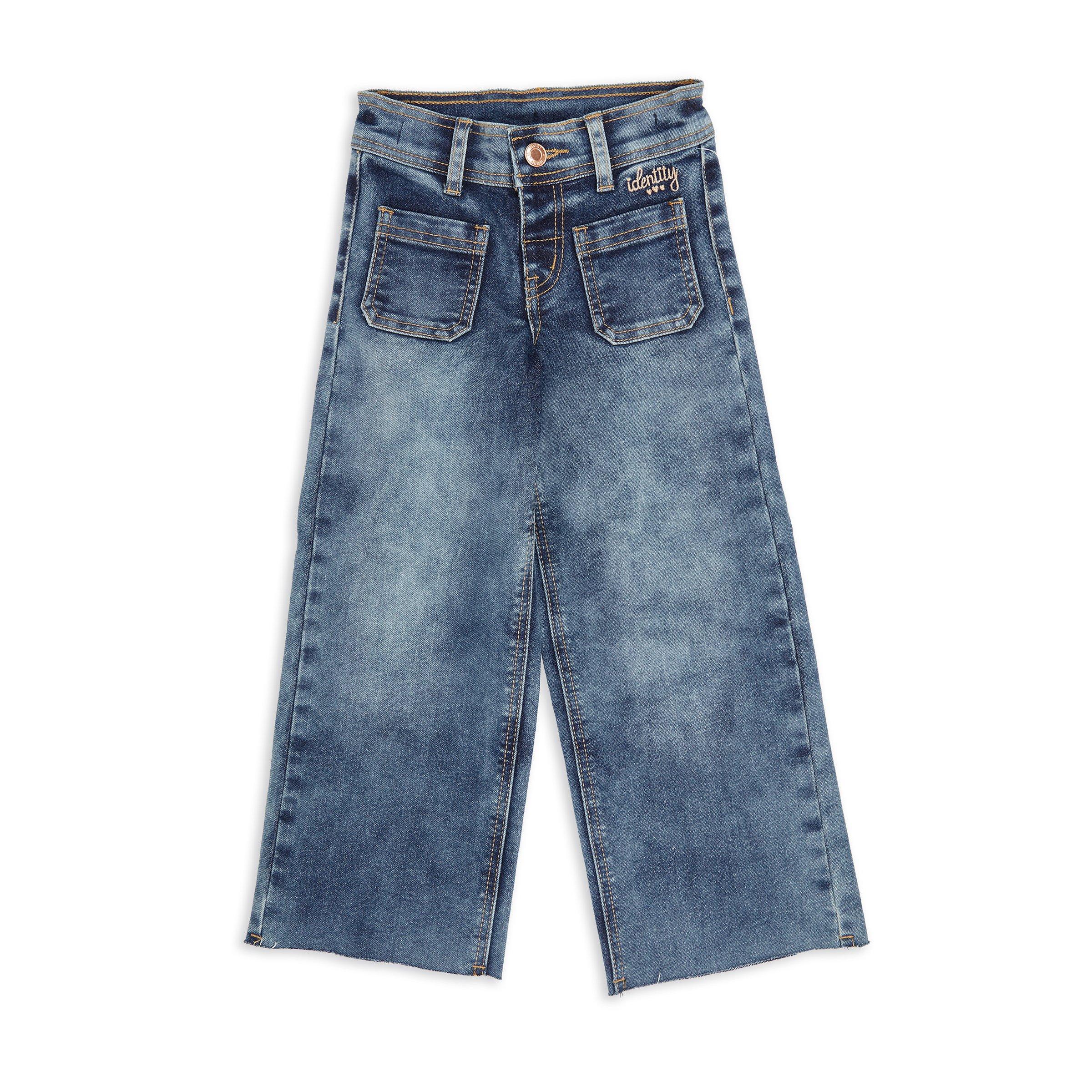 Kid Girl Indigo Wide Leg Jeans (3128975) | Identity