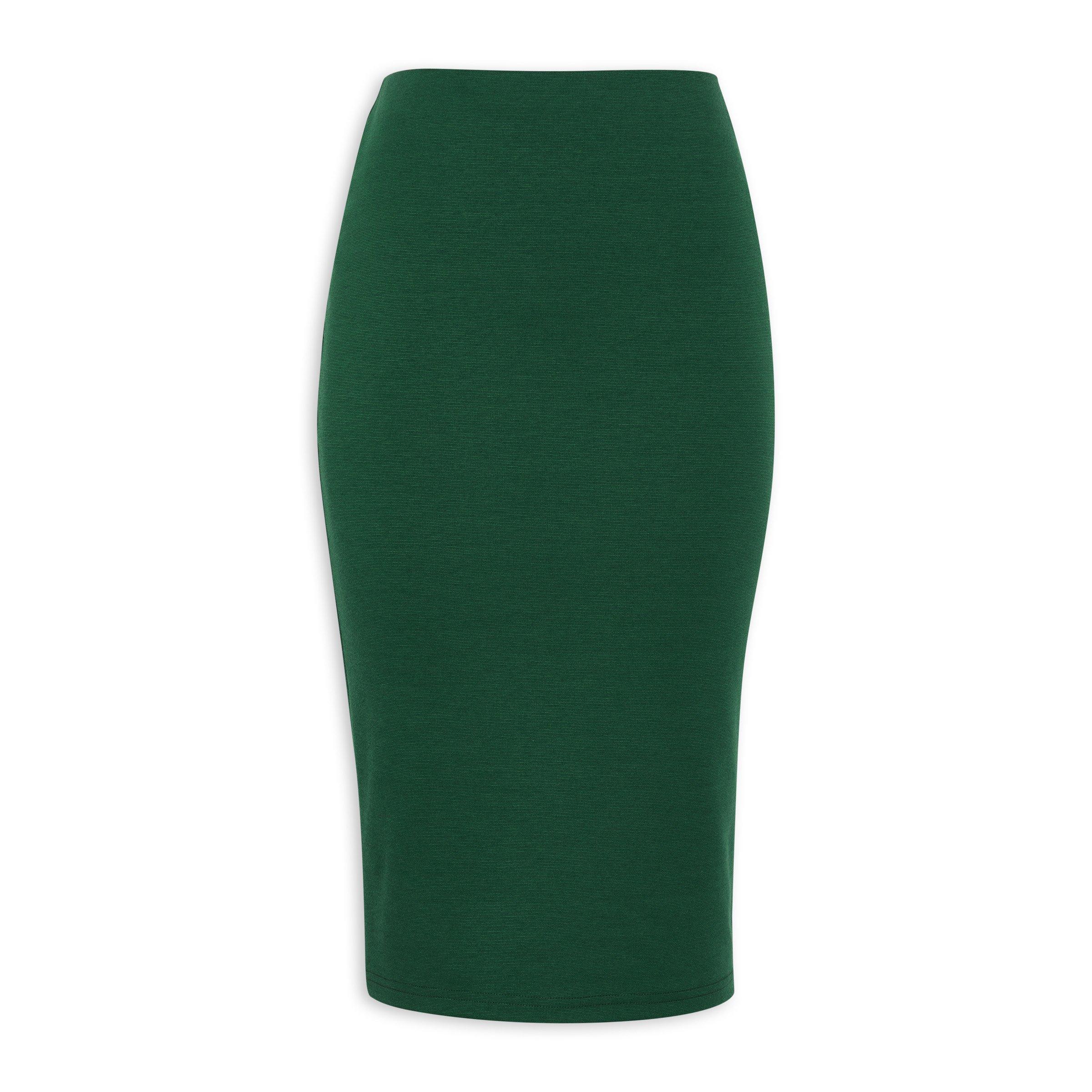 Green Bodycon Skirt (3129073) | Identity